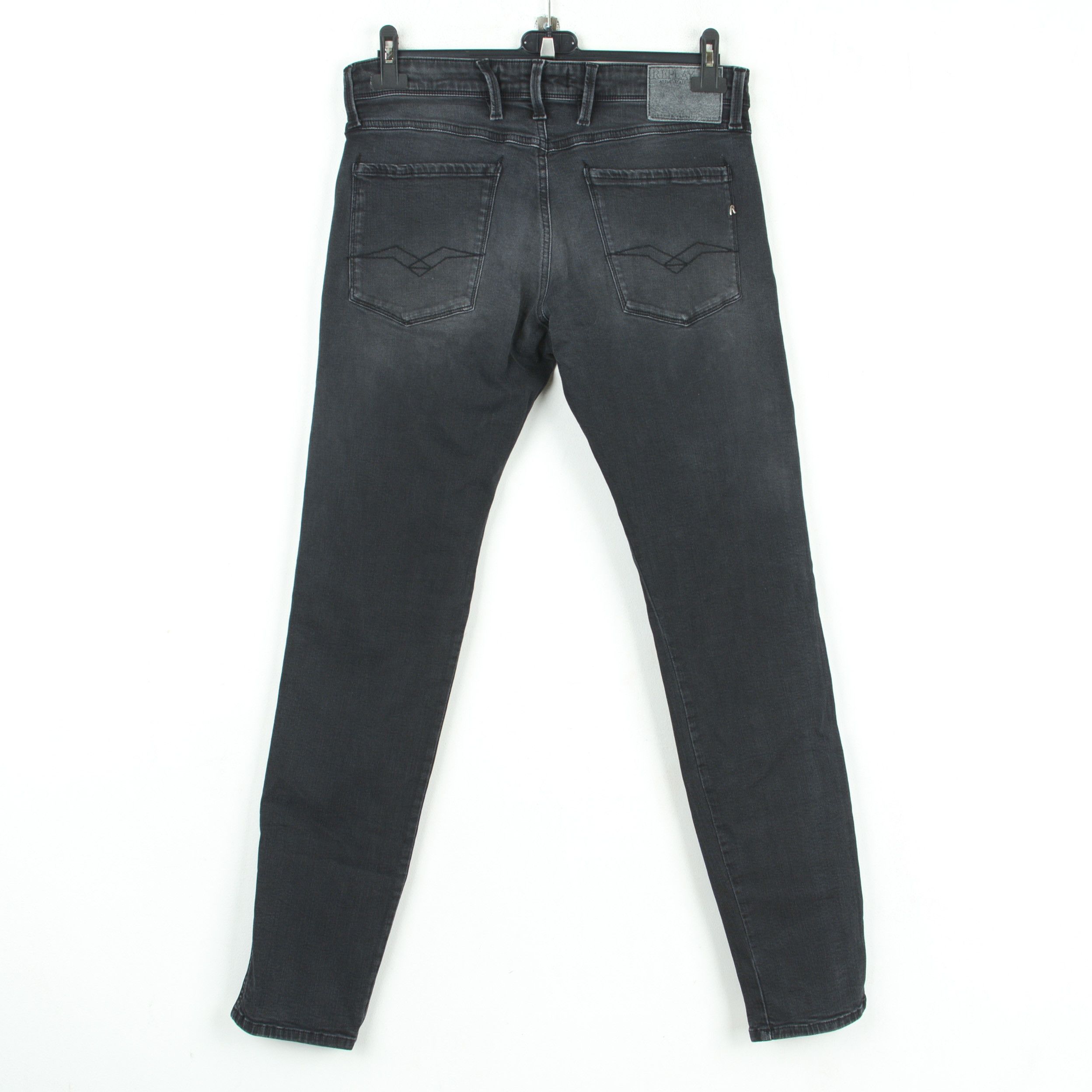 Replay Anbass W32 L32 Slim Fit Straight Jeans Denim Pants Trousers Size US 32 / EU 48 - 5 Thumbnail