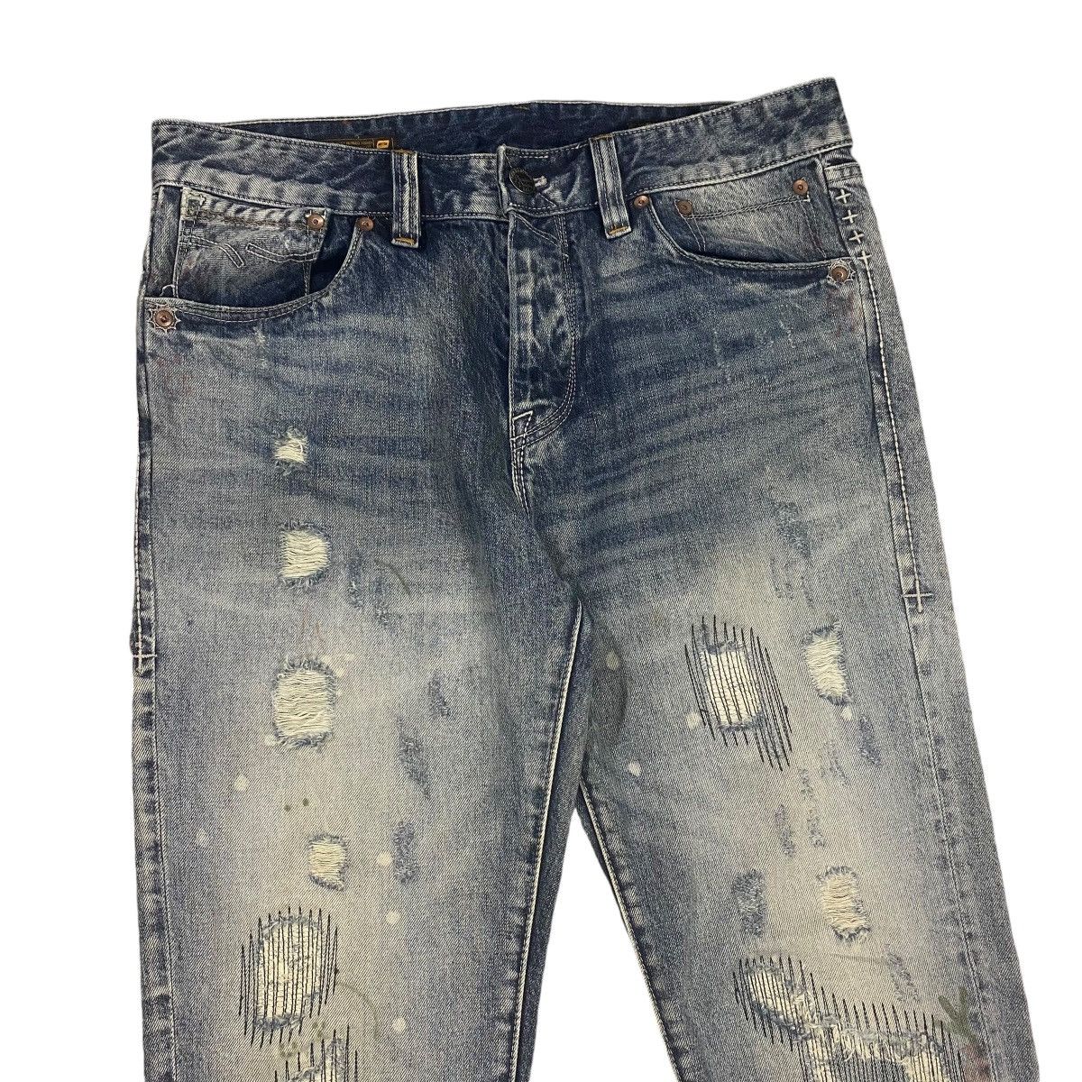 Jack & Jones Jack & Jones Jeans Distressed Size 34 Blue Colour Size US 34 / EU 50 - 5 Thumbnail