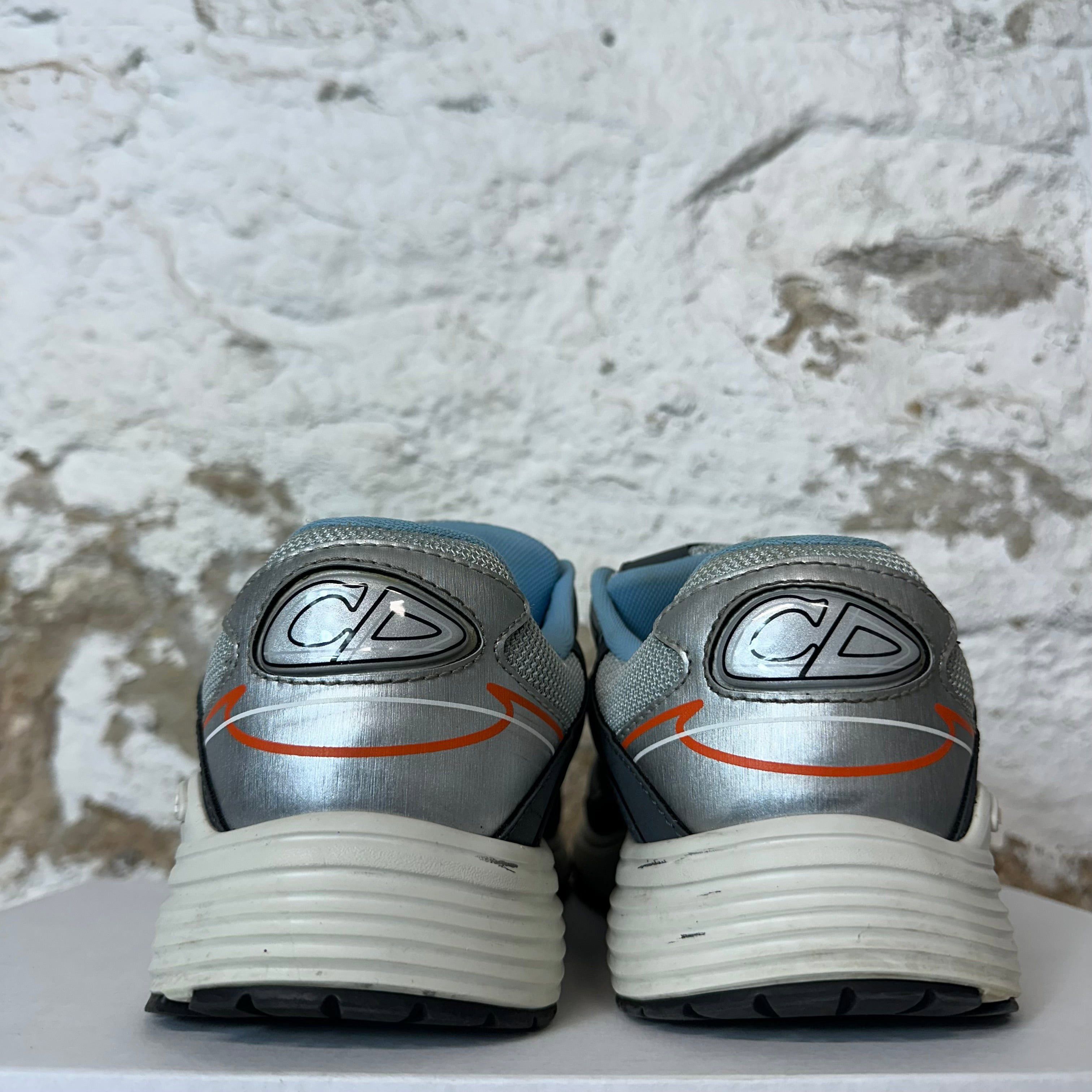 Dior Dior B30 Blue Grey Silver Black Sneaker Sz 8 (41) Size US 8 / EU 41 - 5 Thumbnail