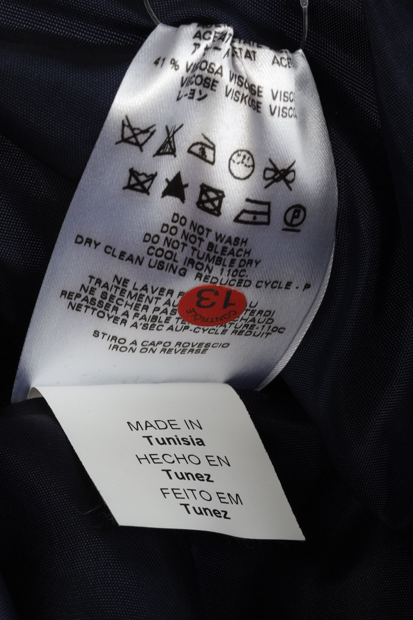 Love Moschino Love Moschino Blue Wool Bow Skirt Size 29" - 10 Thumbnail