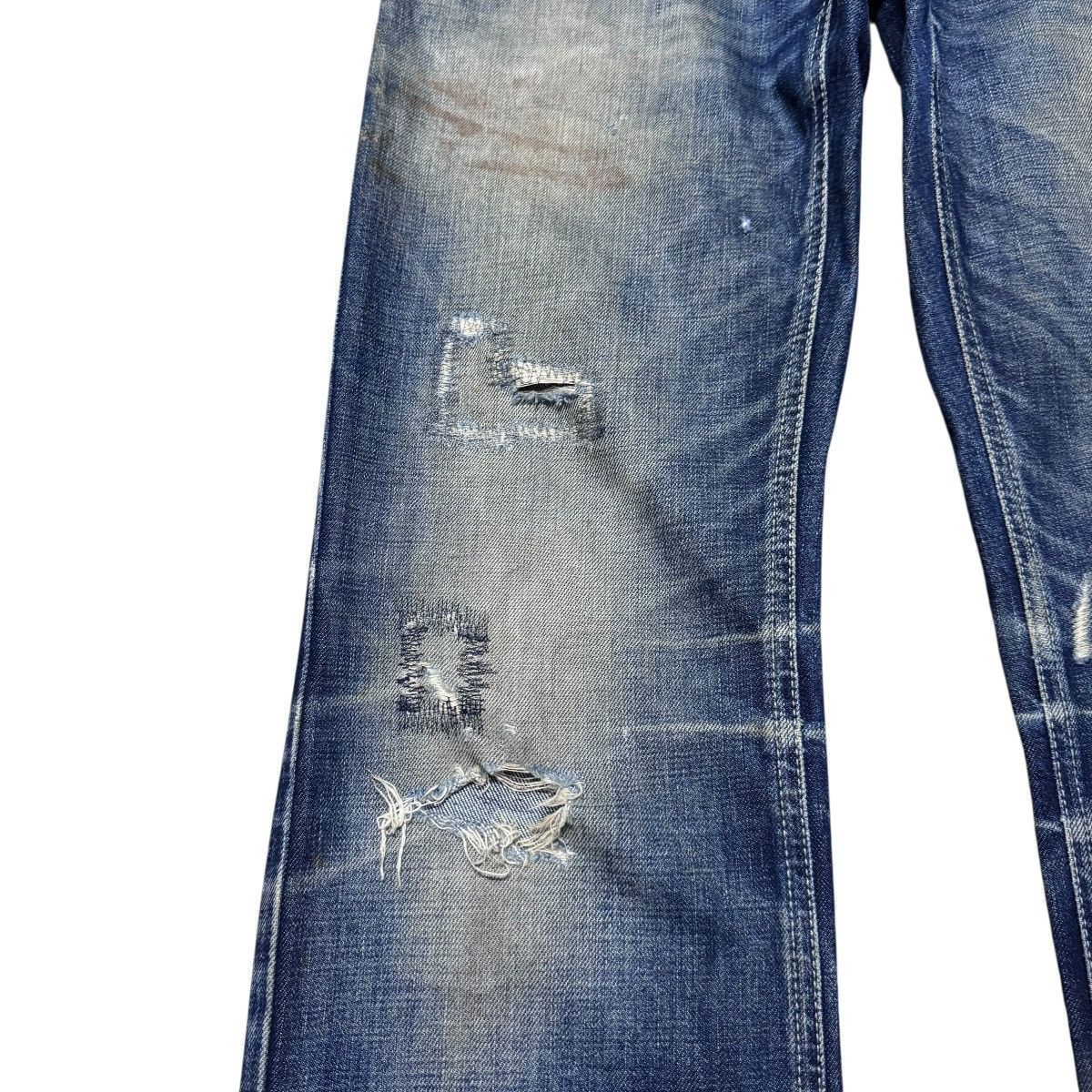 Dolce & Gabbana Vintage Dolce & Gabbana Damage Jeans Size US 30 / EU 46 - 4 Thumbnail