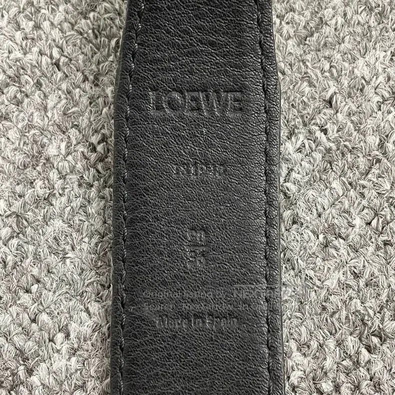 Loewe Loewe Men's Brown Logo Buckle Belt . Size ONE SIZE - 2 Thumbnail