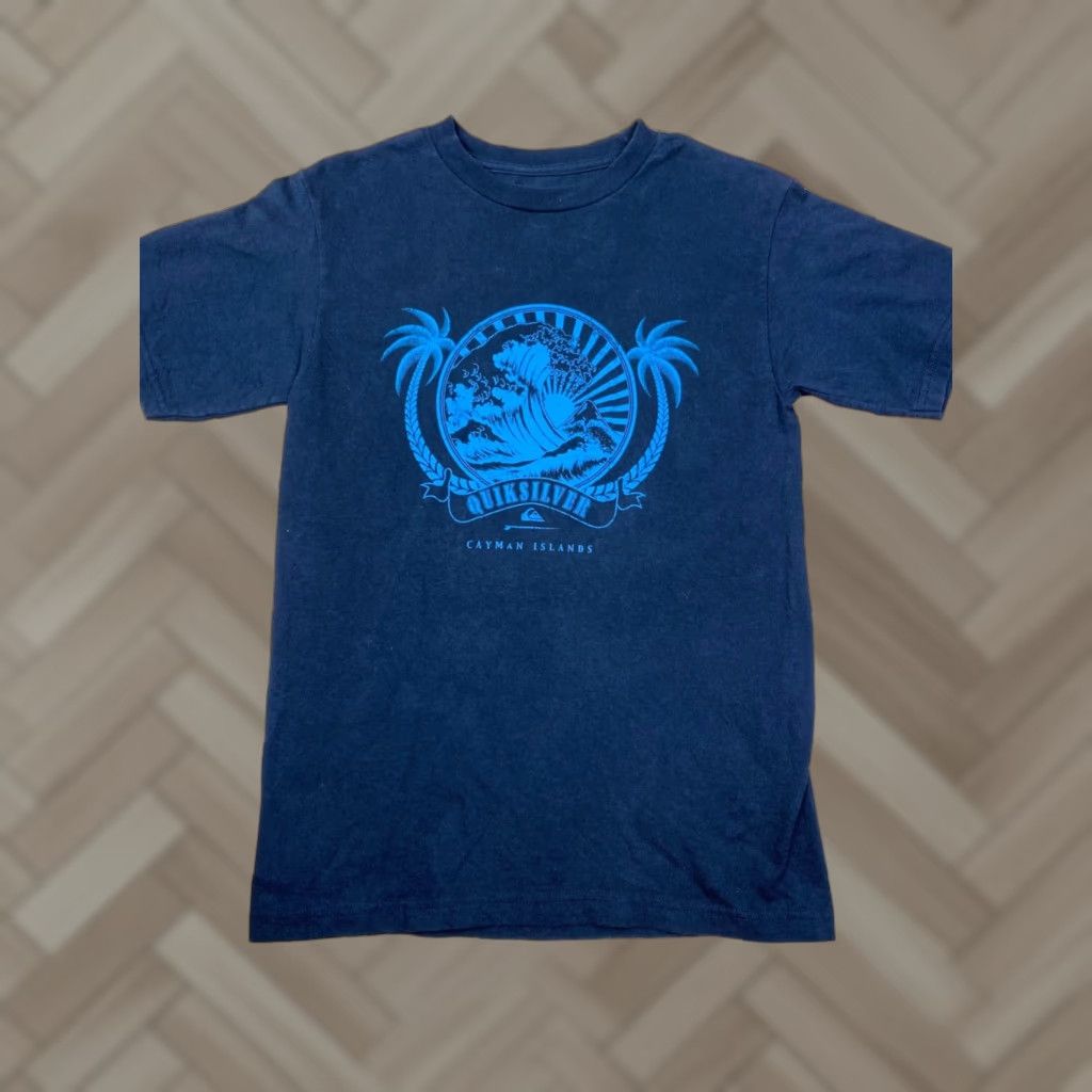 Quiksilver Quiksilver T Shirt Men Small Black Beach 5762 Cayman Islands Surf Casual Size US S / EU 44-46 / 1 - 1 Thumbnail