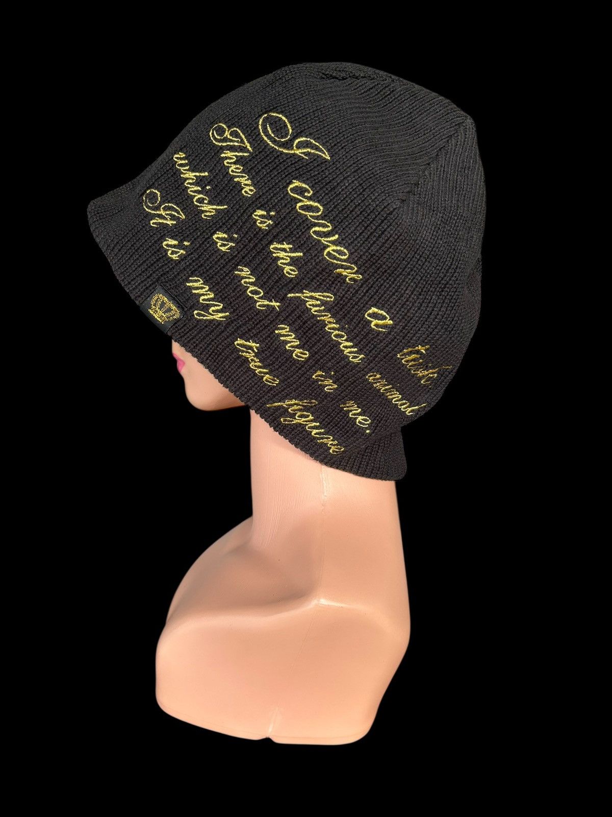 Japanese Brand × Kapital × Vintage Leopard Japanese Punk Bindage Style Reversible Beanie Hats Size ONE SIZE - 3 Thumbnail