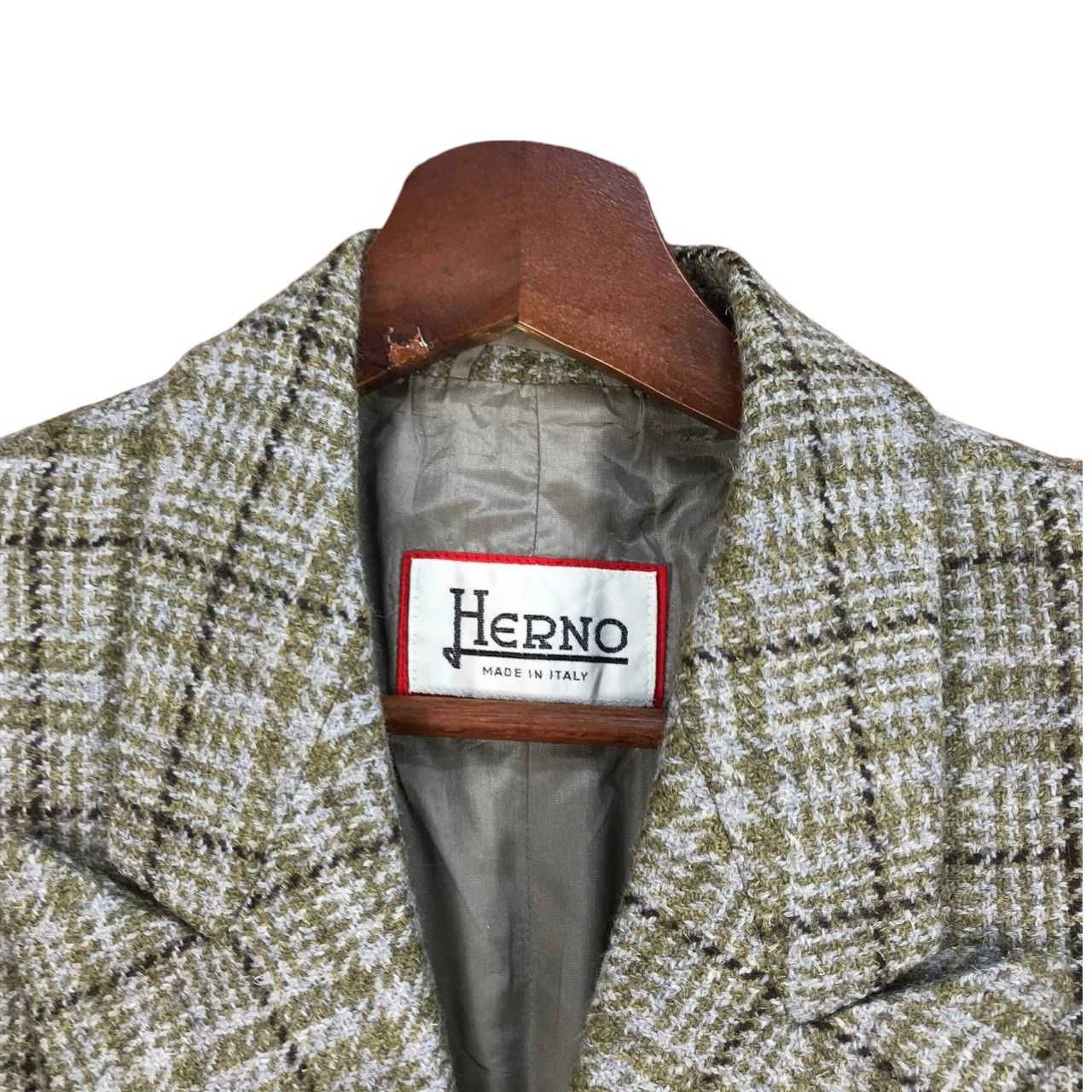 Herno HERNO DOUBLE BREASTED CHECKERED COAT SIZE 44 MADE IN ITALY Size US S / EU 44-46 / 1 - 3 Thumbnail