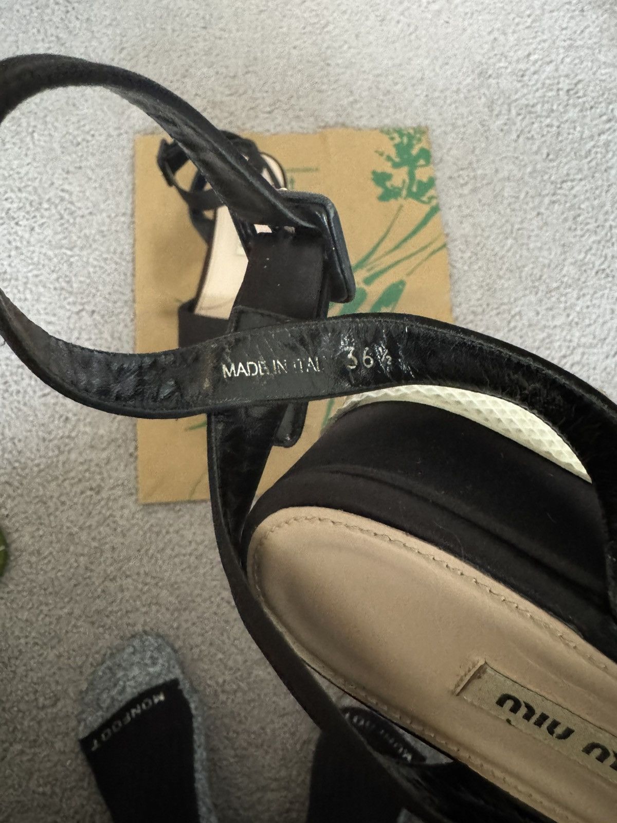 Miu Miu Miu Miu platform sandals Size US 6.5 / IT 36.5 - 2 Thumbnail