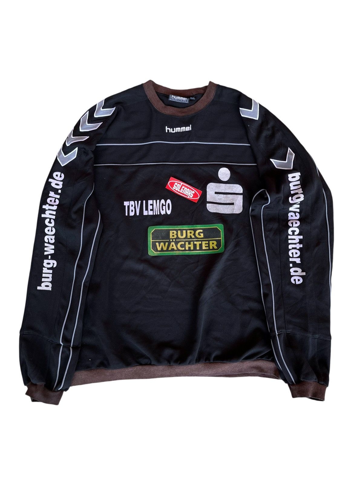 Hummel Vintage TBV LEMGO handball sweatshirt rare Size US XXL / EU 58 / 5 - 2 Thumbnail