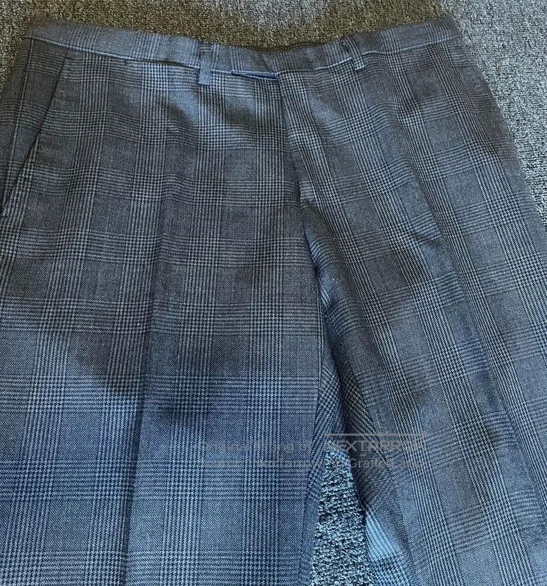 Gucci Gucci Gray Wool Plaid Casual Trousers. Size US 44 / EU 60 - 2 Thumbnail