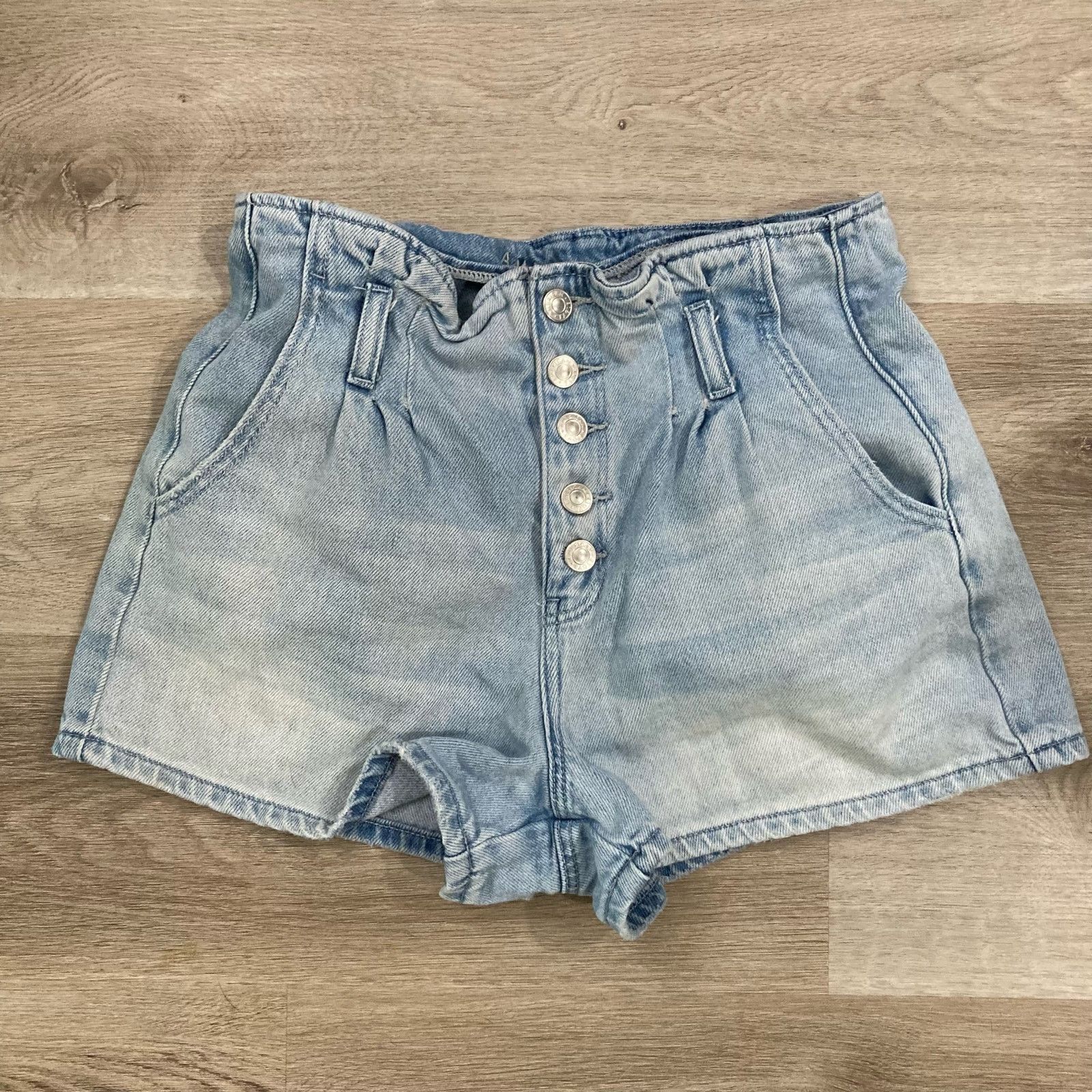 American Eagle Outfitters American Eagle Mom Shorts Womens Sz 6 Button Fly High Waist Size 28" / US 6 / IT 42 - 5 Thumbnail