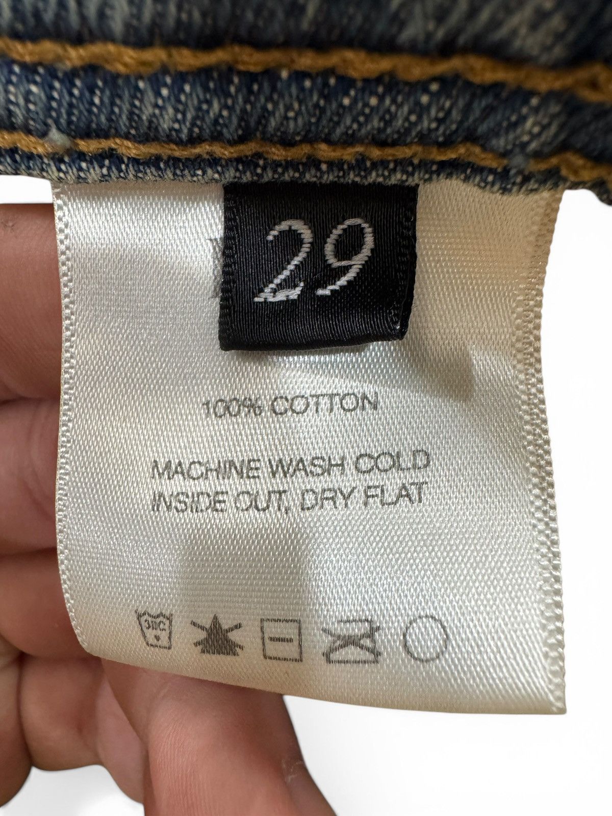 Enfants Riches Deprimes Enfants Riches Déprimés Straight Leg Distressed Jeans Size US 26 / EU 42 - 11 Thumbnail