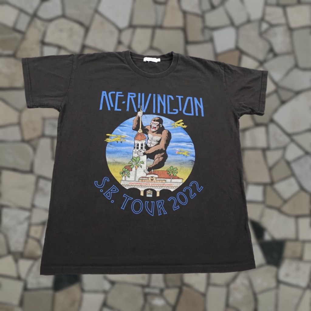Vintage Ace Rivington Shirt Black Medium Graphic Concert SB Tour 2022 Mens Size US M / EU 48-50 / 2 - 1 Thumbnail