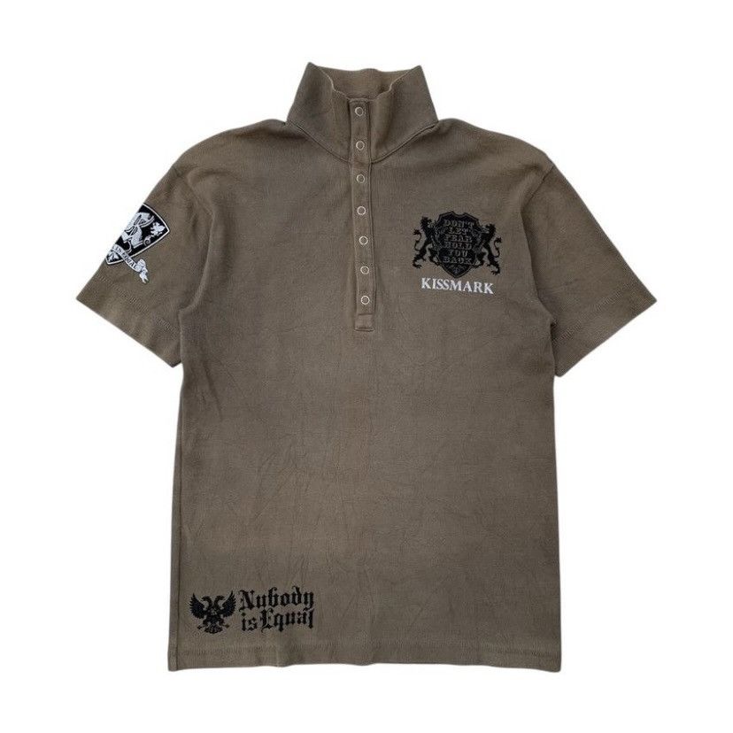 Japanese Brand KISSMARK POEM Y2K POLO SHIRTLGB KMRII GOA Size US M / EU 48-50 / 2 - 7 Thumbnail