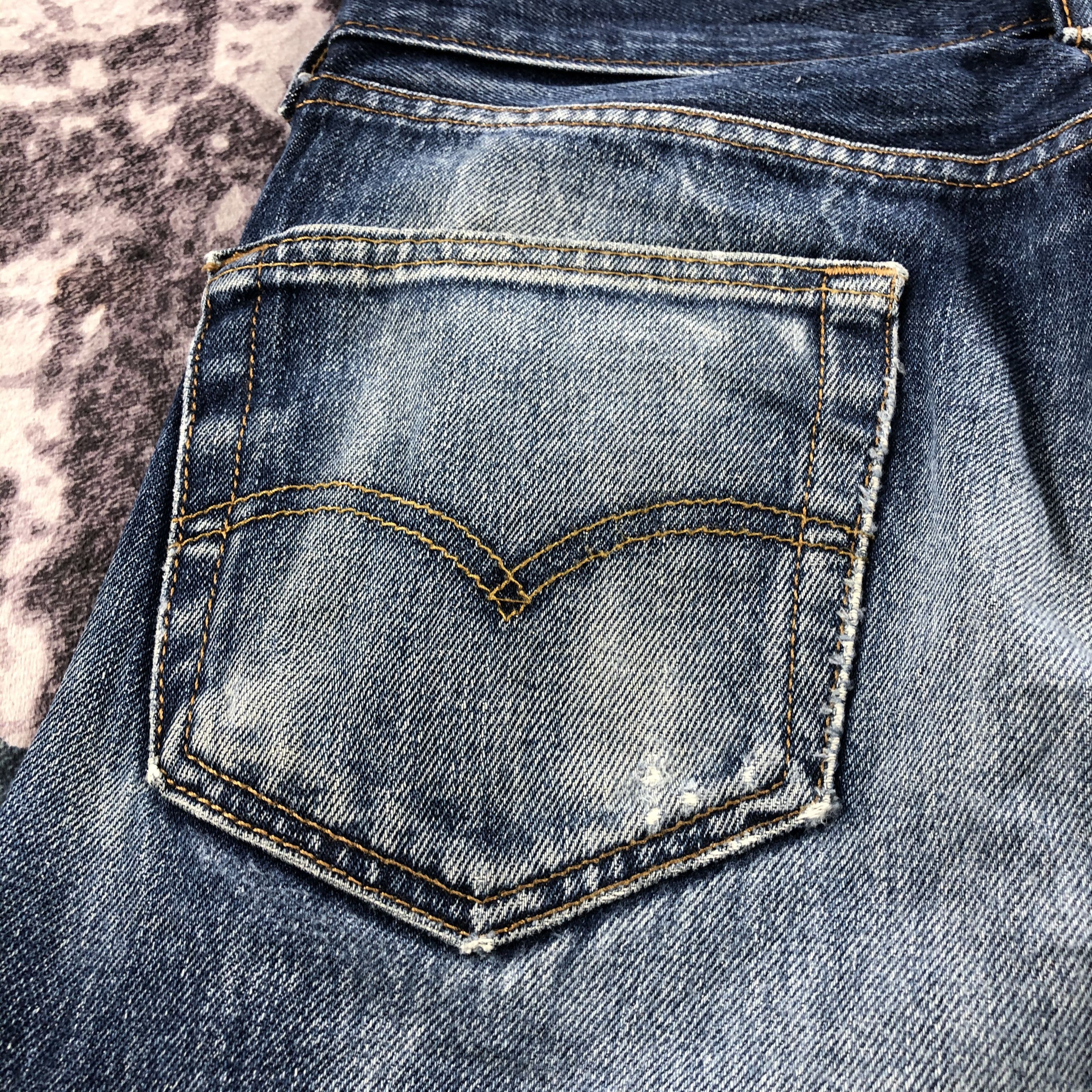 Levi's × Vintage Vintage Ripped Levis 505 Jeans-JM2240 Size US 31 - 8 Thumbnail