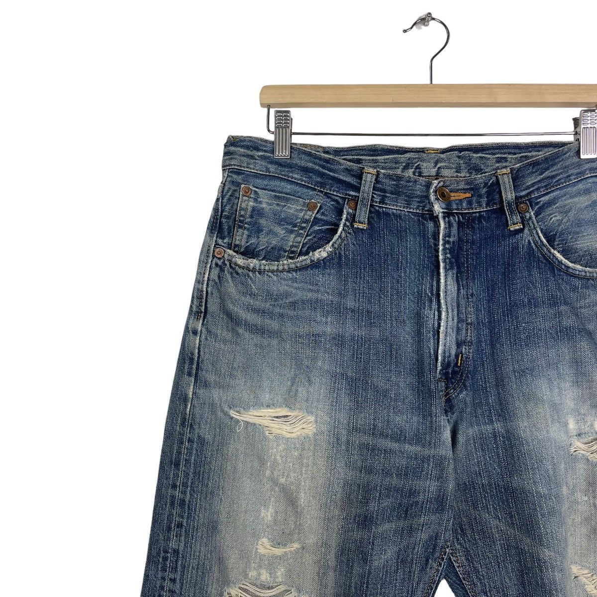Edwin Vintage Edwin 505ZX Selvedge Denim Size US 34 / EU 50 - 7 Thumbnail