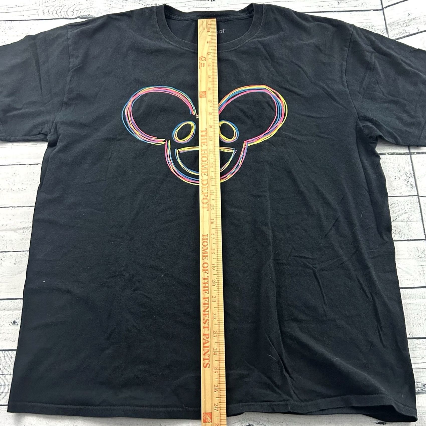Vintage Kidrobot Deadmaus Short Sleeve T Shirt Men XL Black Size US XL / EU 56 / 4 - 3 Thumbnail