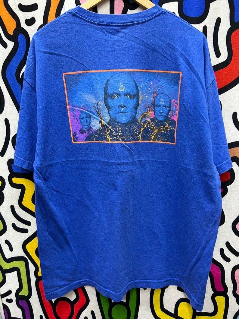 Band Tees Vintage 2000s Blue Man Group Band tshirt size XL Size US XL / EU 56 / 4 - 2 Thumbnail