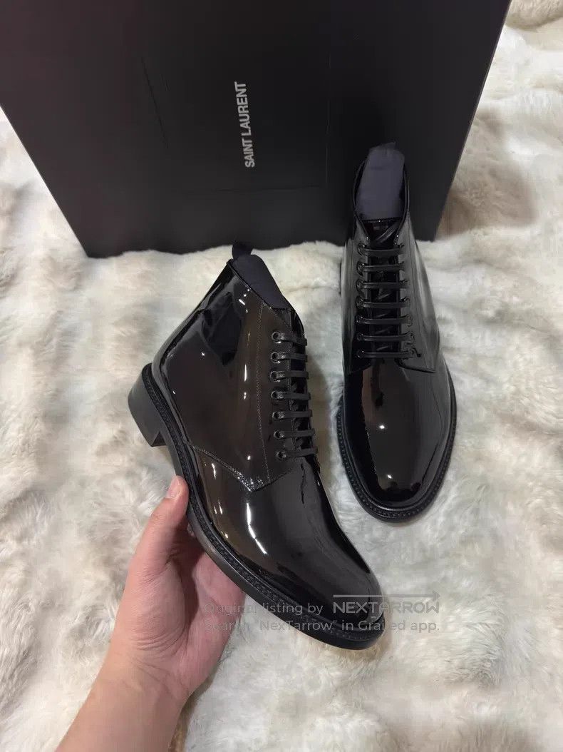 Saint Laurent Paris Saint Laurent Paris Men's Laced Boots Size US 7 / EU 40 - 3 Thumbnail