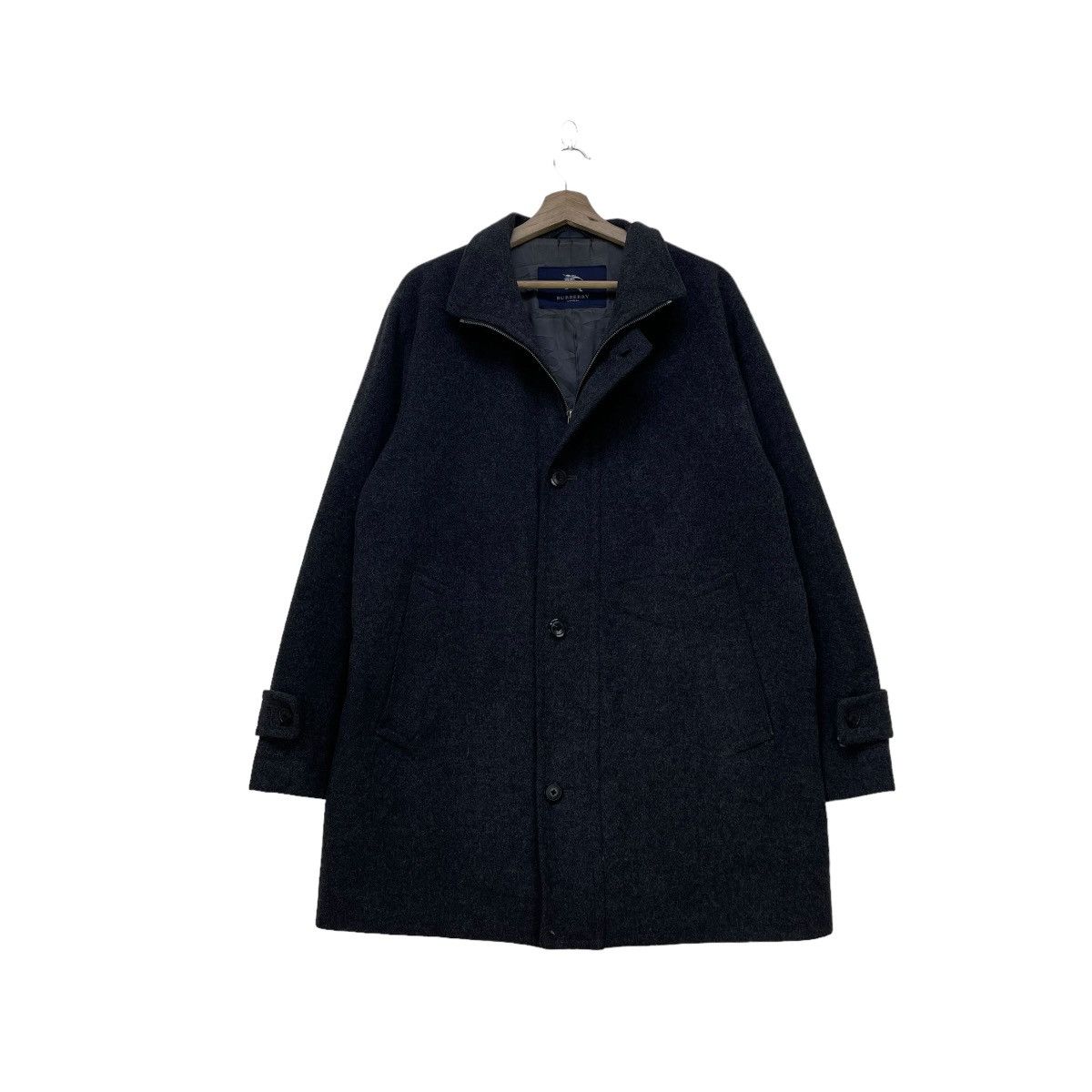 Autumn Cashmere Vintage Burberrys Wool Jacket Size US M / EU 48-50 / 2 - 2 Thumbnail