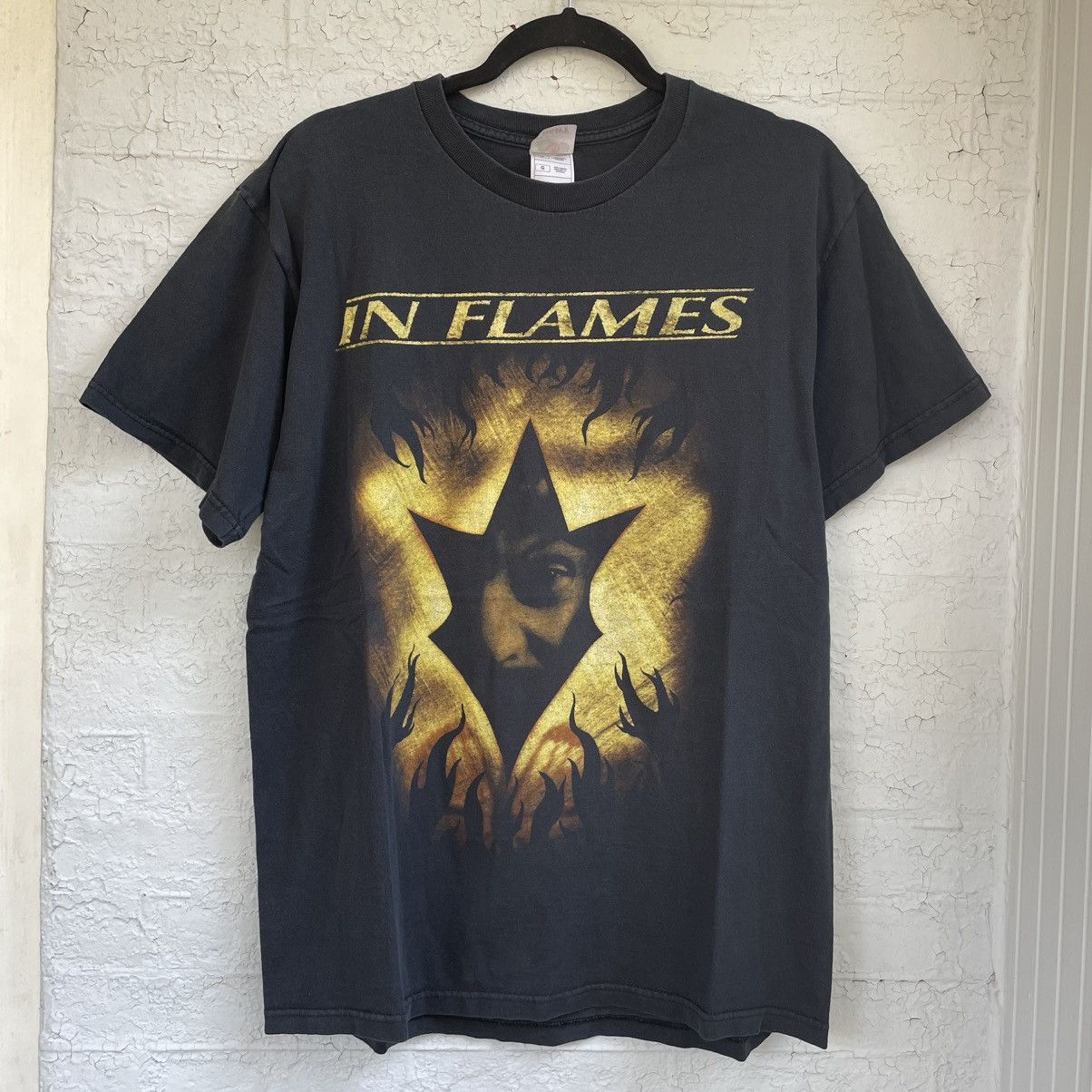 Vintage Vintage In Flames shirt Size US L / EU 52-54 / 3 - 1 Thumbnail