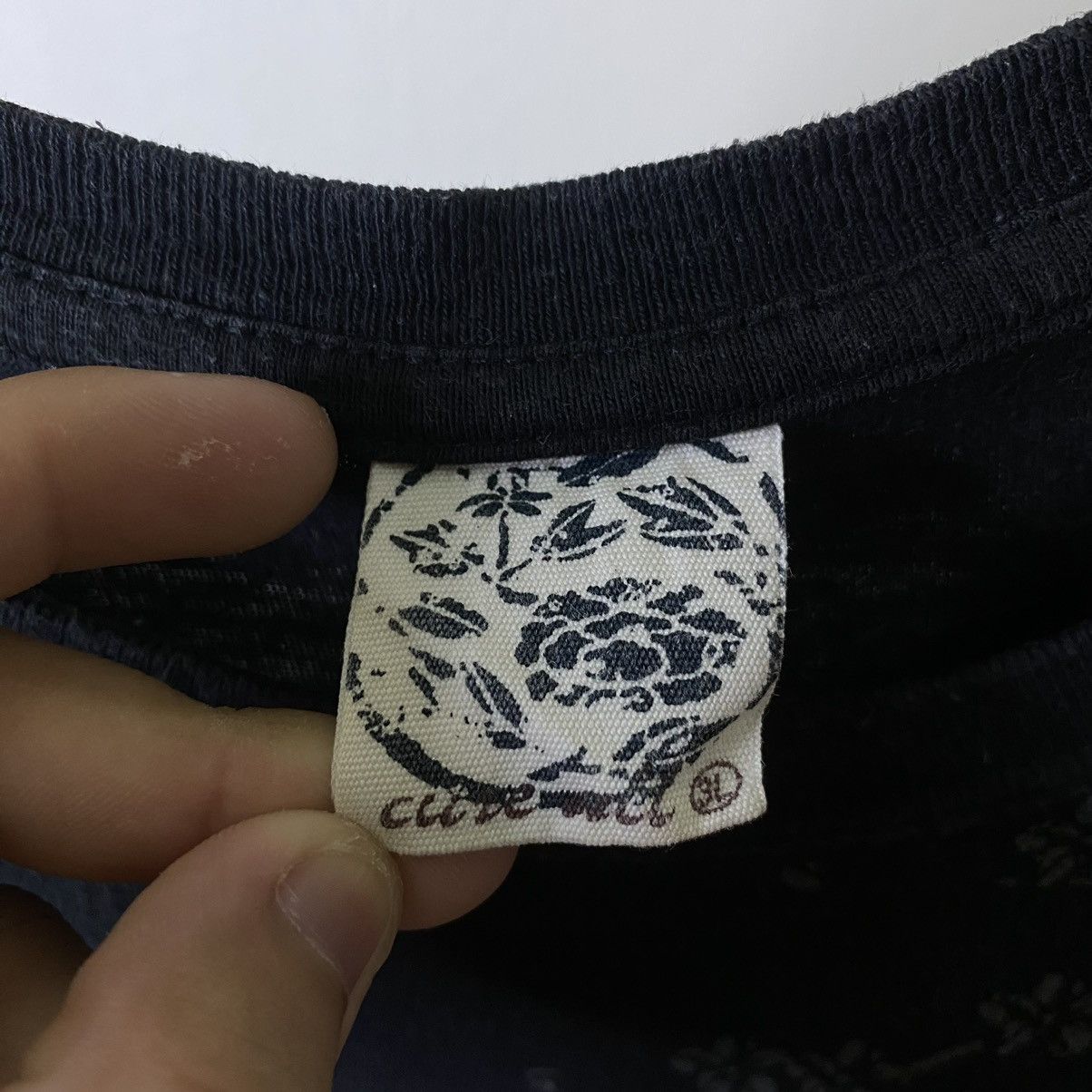 Affliction × Ed Hardy × Japanese Brand Koi Fish Sukajan Motive Ed Hardy Karakuri Tamashii Style Tee Size US XL / EU 56 / 4 - 3 Thumbnail