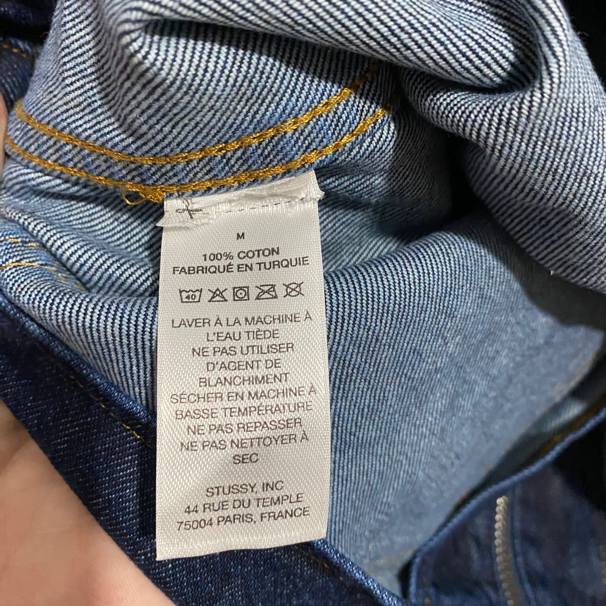 Stussy Zip Work Denim City Link Jacket Size US M / EU 48-50 / 2 - 6 Thumbnail