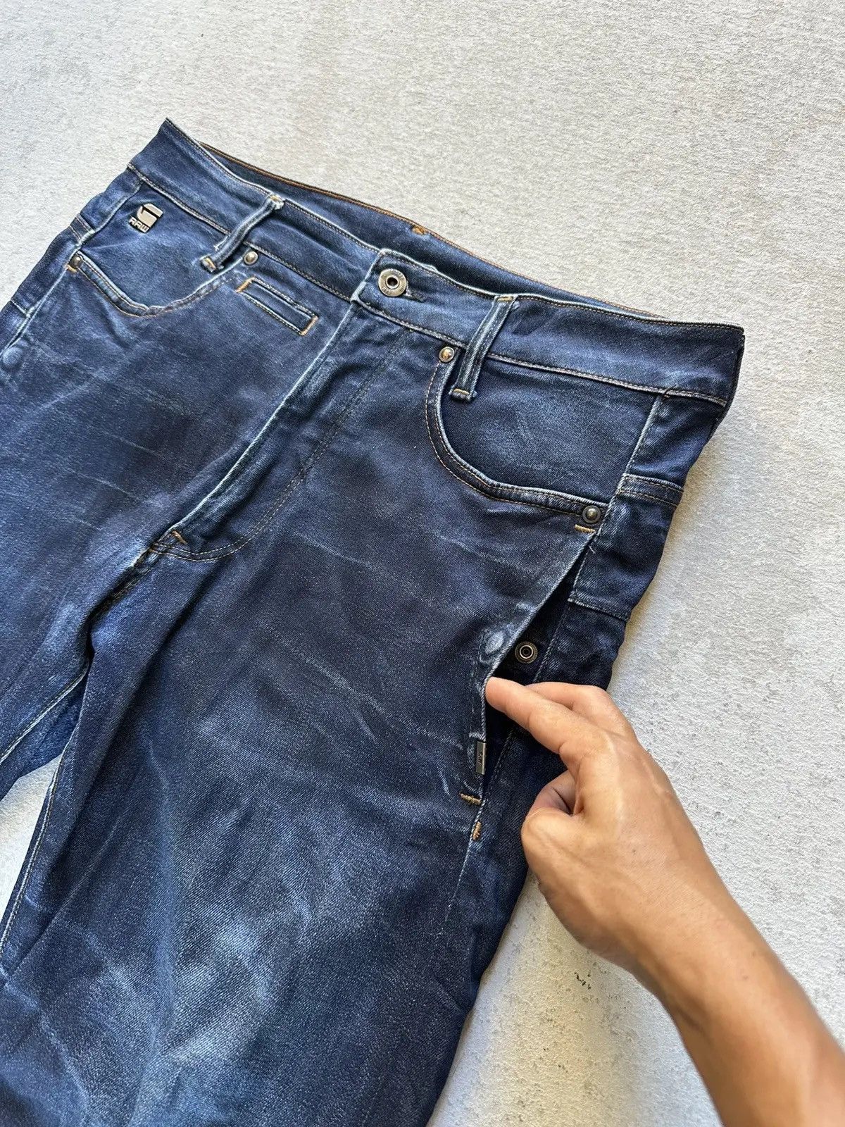 G-Star × Pharrell GRAILS 💥💥 G-STAR RAW DENIM Multi Pocket Slim Fit RARE Pants Size US 33 - 7 Thumbnail