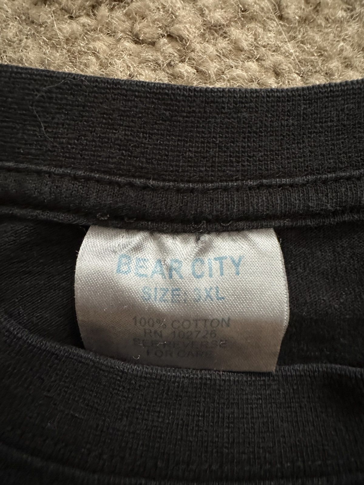 Vintage Y2K Hip Hop Baggy Mummy Money Bear City Tee 100% Cotton Size US XXL / EU 58 / 5 - 3 Thumbnail