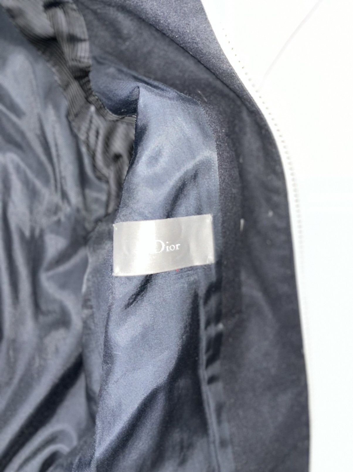 Dior × Hedi Slimane AW05 'In The Morning' Wool Varsity Jacket Size US M / EU 48-50 / 2 - 9 Thumbnail