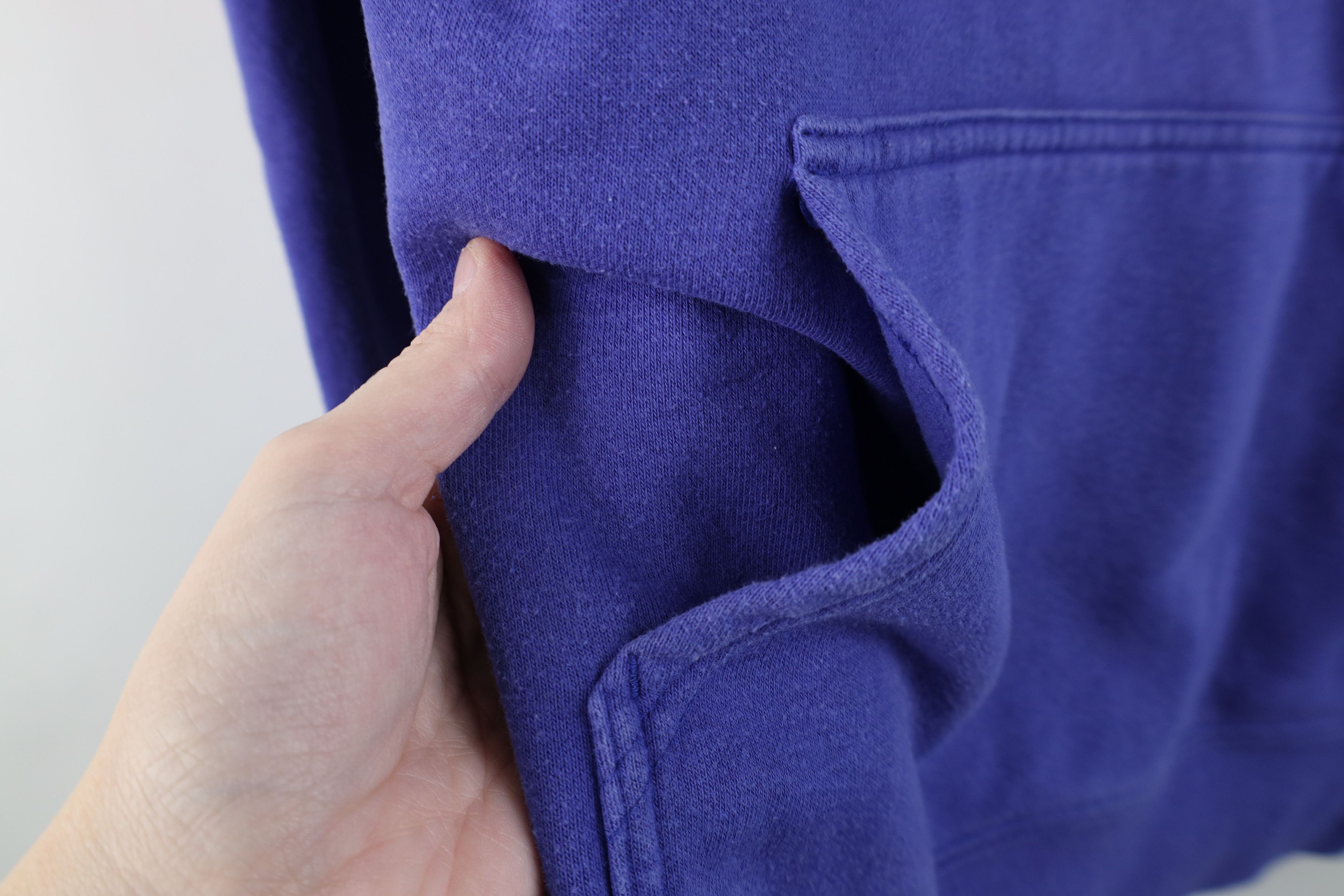 The North Face Vintage The North Face Spell Out Big Logo Hoodie Purple Size US M / EU 48-50 / 2 - 6 Thumbnail