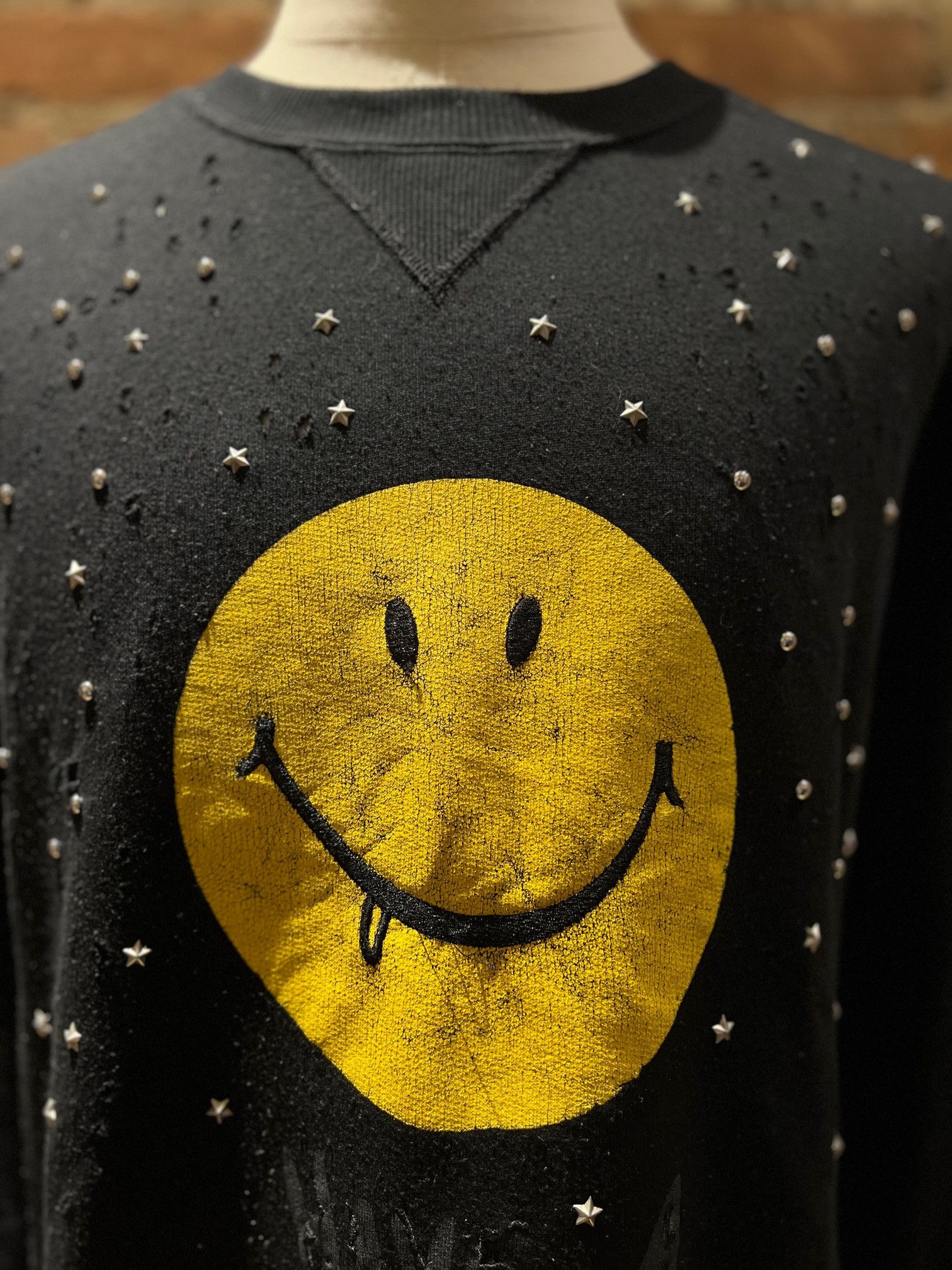 Coach Coach 1941 Embellished “Have a Groovy Day” Smiley Sweater Size US M / EU 48-50 / 2 - 4 Thumbnail