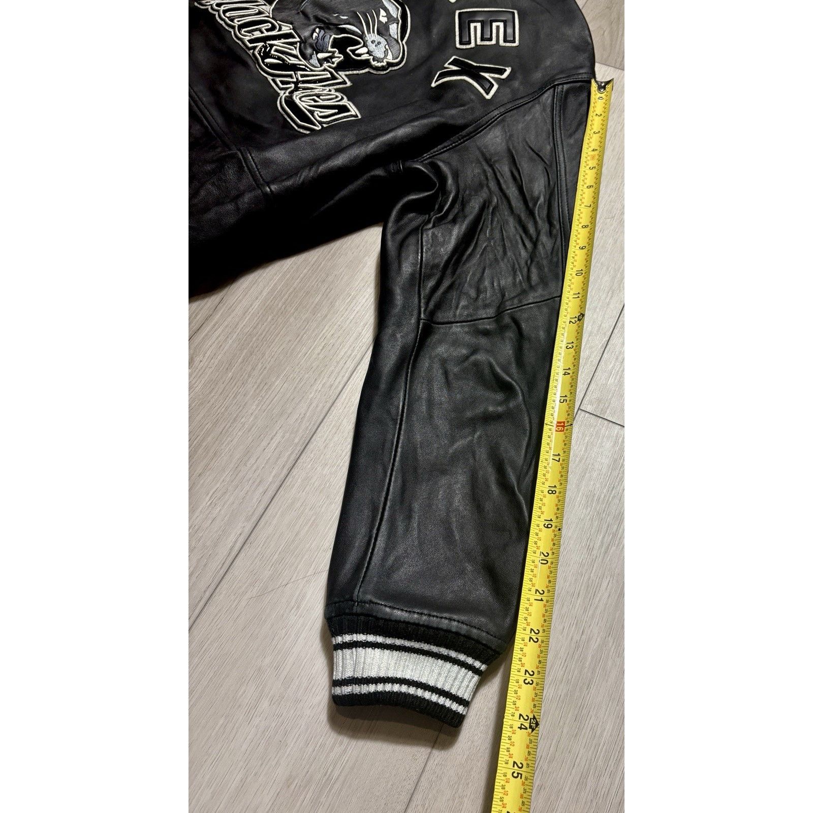 Avirex Avirex Black Aces Tuskegee Airmen Lamb Leather Jacket M Y2K Size US M / EU 48-50 / 2 - 24 Thumbnail