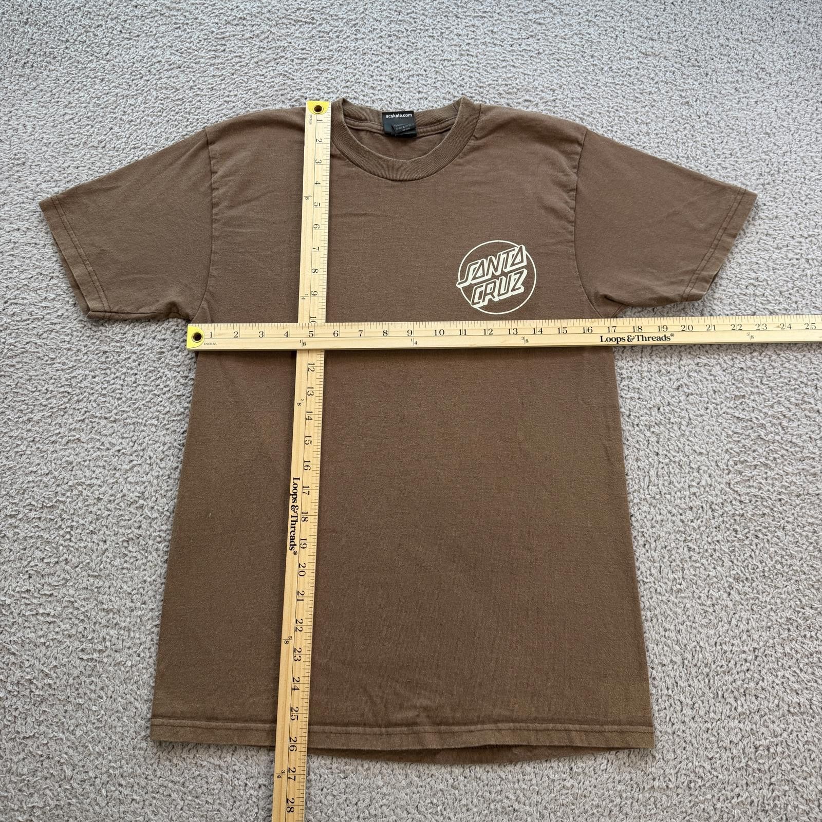 Santa Cruz Skateboards Santa Cruz Skateboards Logo T Shirt Brown Small Graphic Tee Size US S / EU 44-46 / 1 - 3 Thumbnail