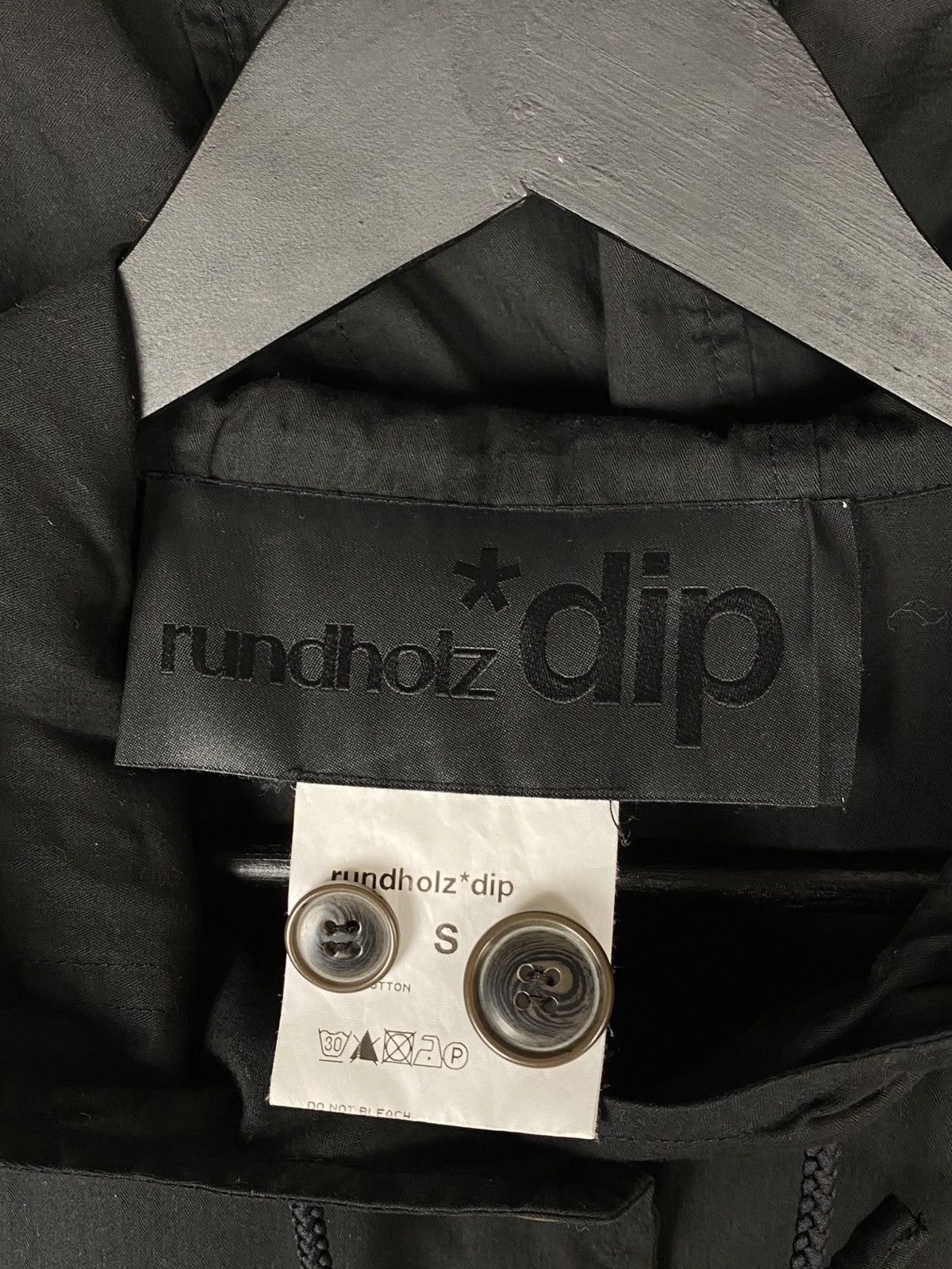 Rundholz Rare Avantgarde Rundholz Dip Jacket Asymmetrical Goth Opium Size S / US 4 / IT 40 - 6 Thumbnail