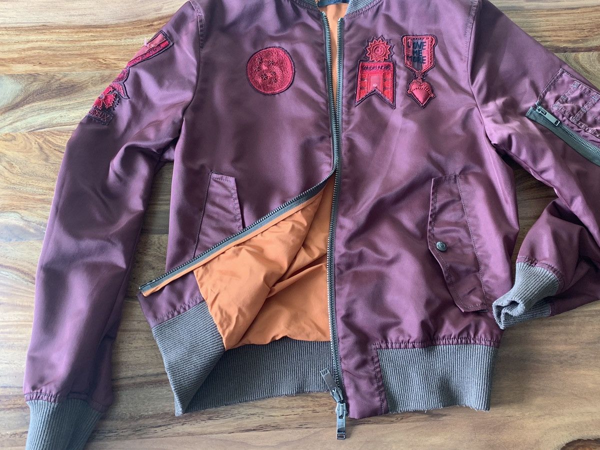 Valentino VALENTINO Bomber Jacket IT46 Distressed Heavy Embroidered Size US S / EU 44-46 / 1 - 2 Thumbnail