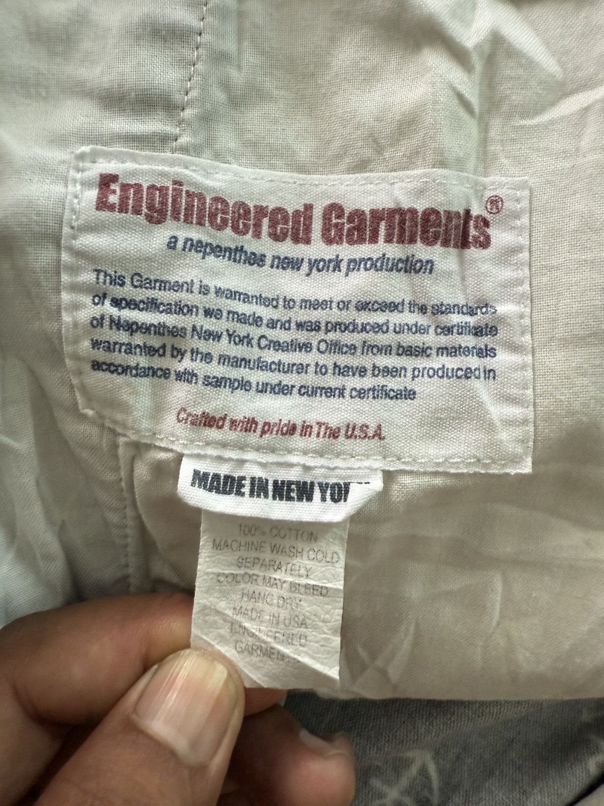 Engineered Garments ENGINEERED GARMENTS ANCHOR PANTS SHORTS MADE IN USA Size US 32 / EU 48 - 5 Thumbnail