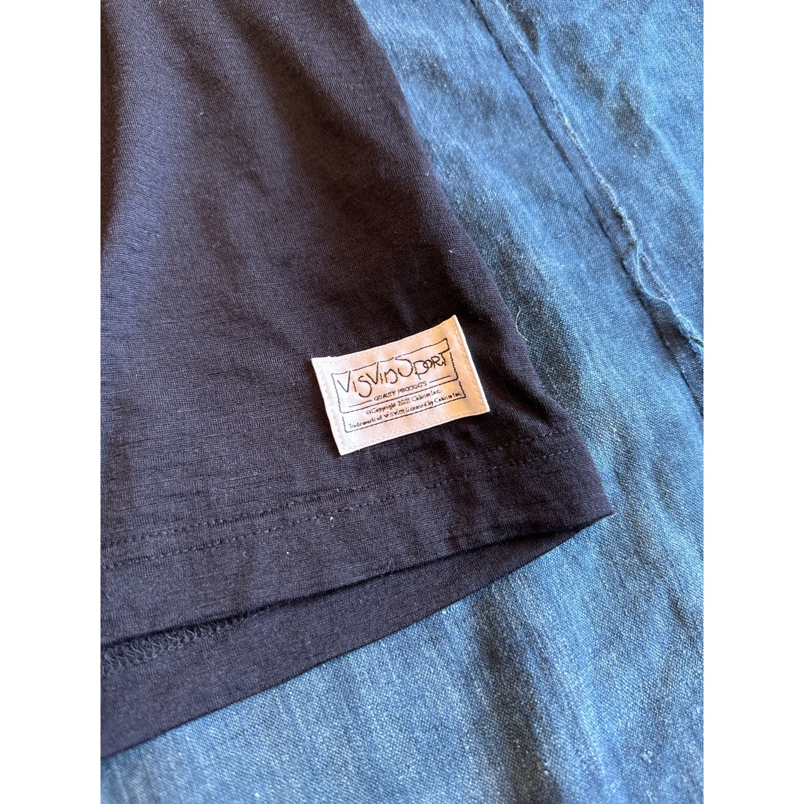 Visvim Visvim Sport AMPLUS TEE S/S (SUPERFINE) - Navy - Size 2 Size US M / EU 48-50 / 2 - 5 Thumbnail