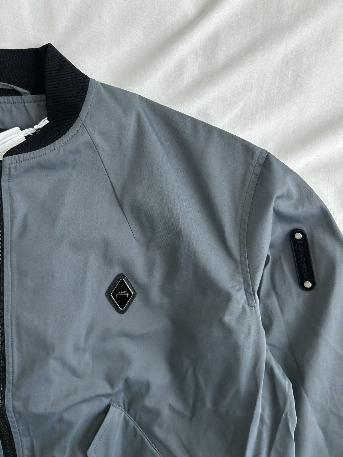 A-COLD-WALL* A Cold Wall Cinch Bomber Jacket Slate ACW Italy Size US L / EU 52-54 / 3 - 2 Thumbnail