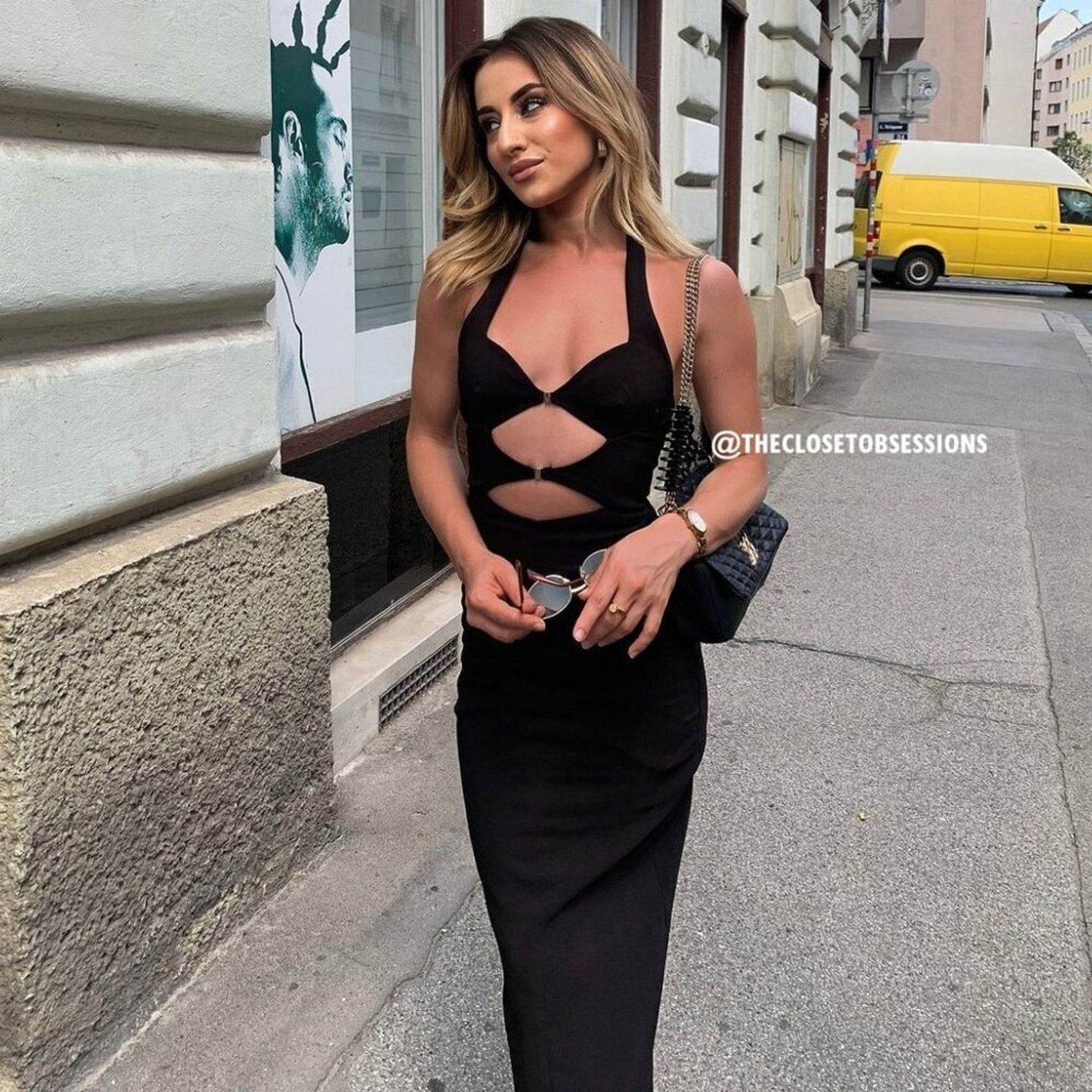 Zara ZARA BLOGGER FAVE!!! Midi Dress with Front Openings Size L / US 10 / IT 46 - 1 Thumbnail