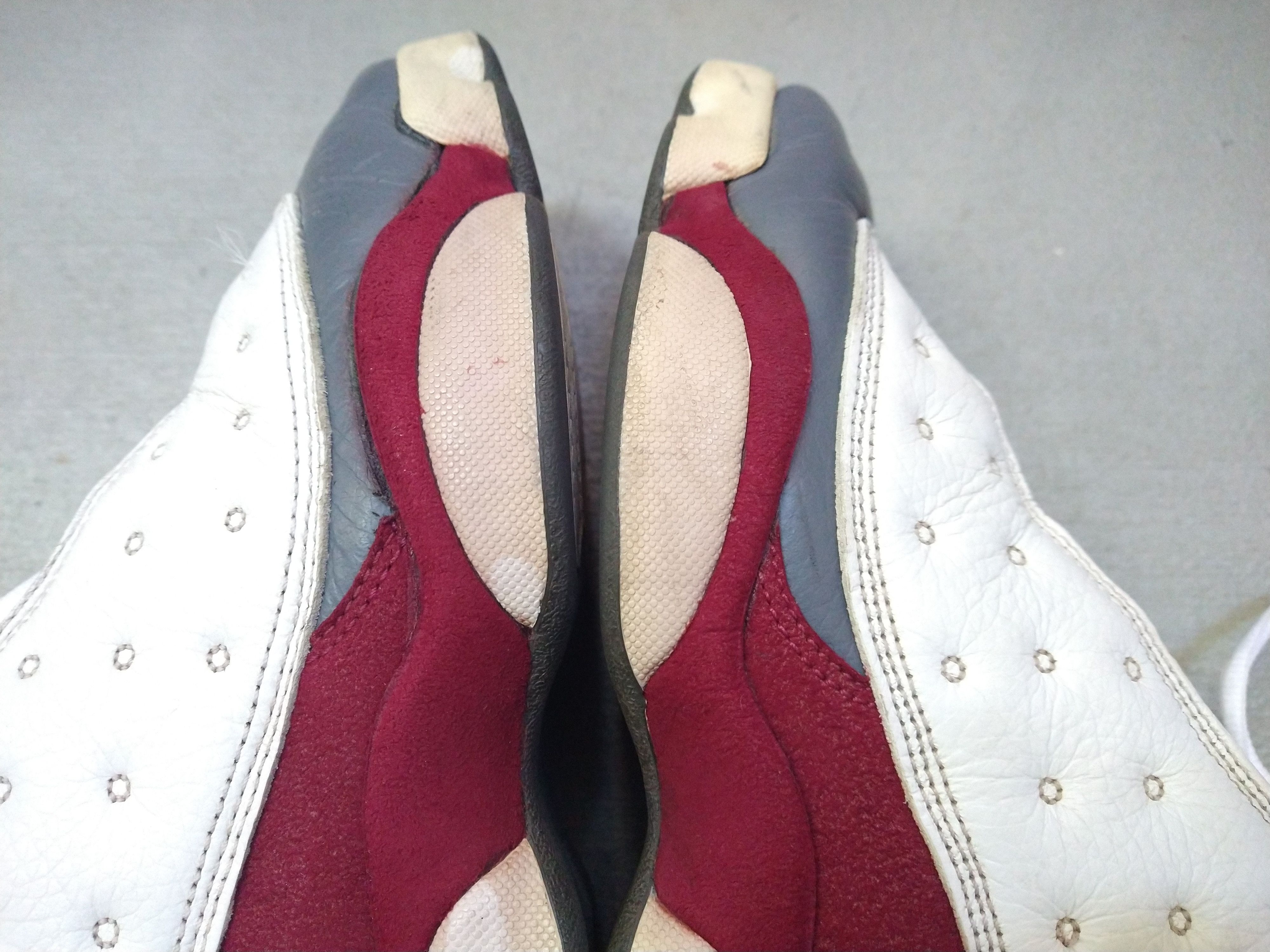 Jordan Brand Nike Air Jordan 13 Retro Maroon Grey Toe Size 9.5 310004-161 Size US 9.5 / EU 42-43 - 8 Thumbnail