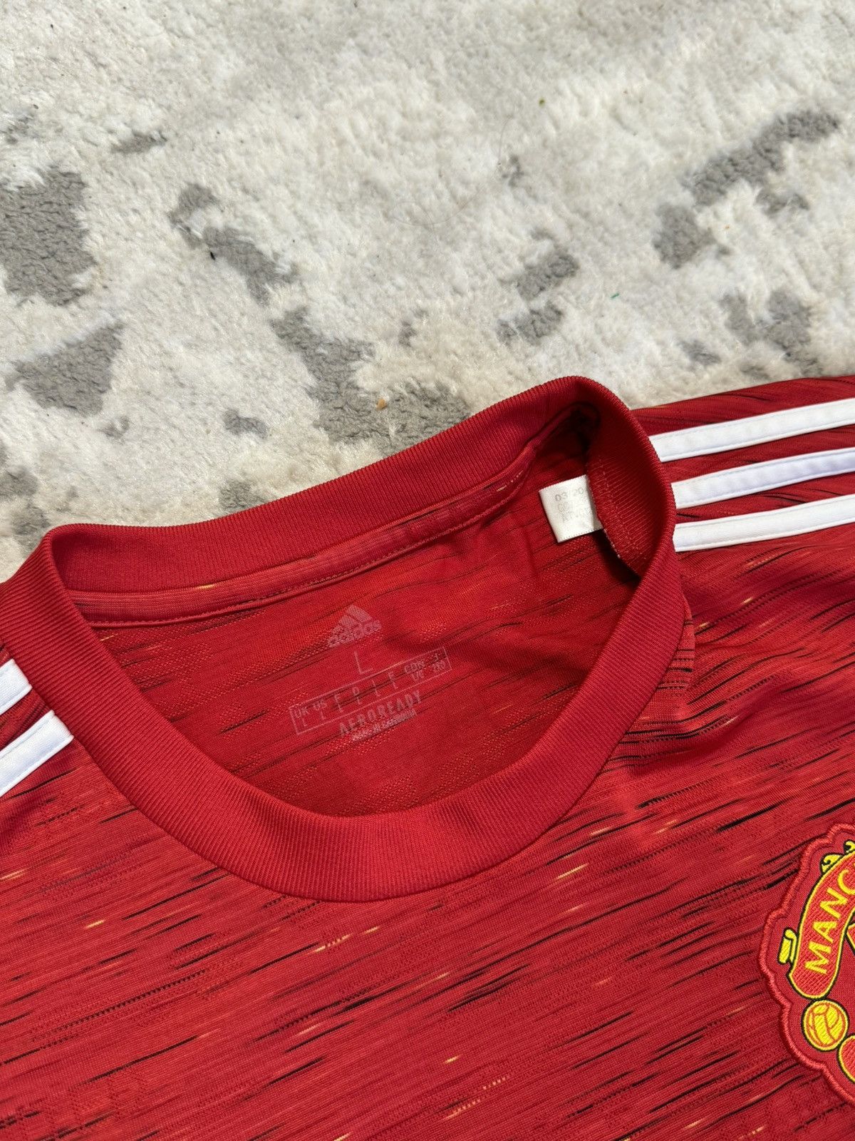 Adidas Adidas Manchester United 2020 Marcus Rashford Jersey Size US L / EU 52-54 / 3 - 7 Thumbnail