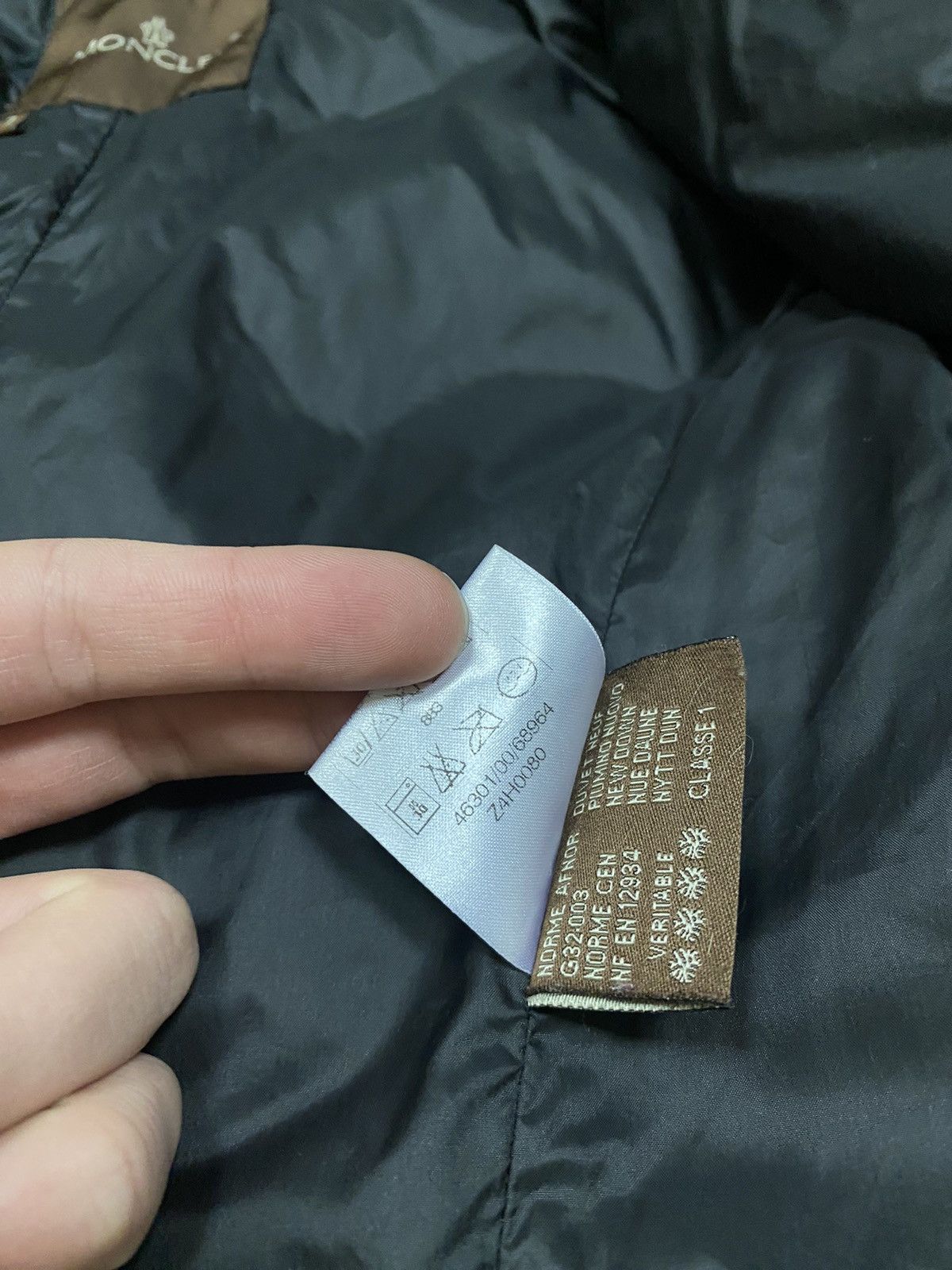 Moncler × Vintage Moncler vintage puffer down jacket stitched Size M / US 6-8 / IT 42-44 - 10 Thumbnail
