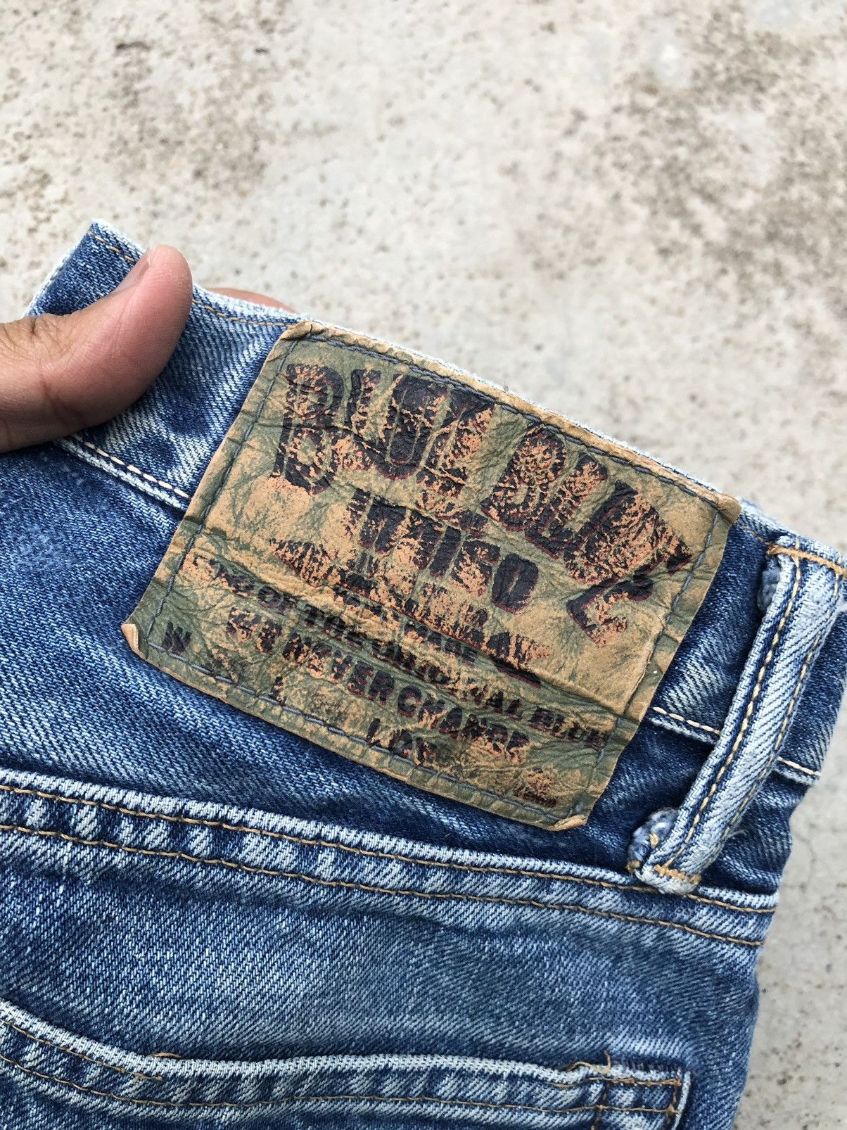 Blue Blue Japan VINTAGE SELVEDGE BLUE BLUE JAPAN DENIM Size US 28 / EU 44 - 5 Thumbnail