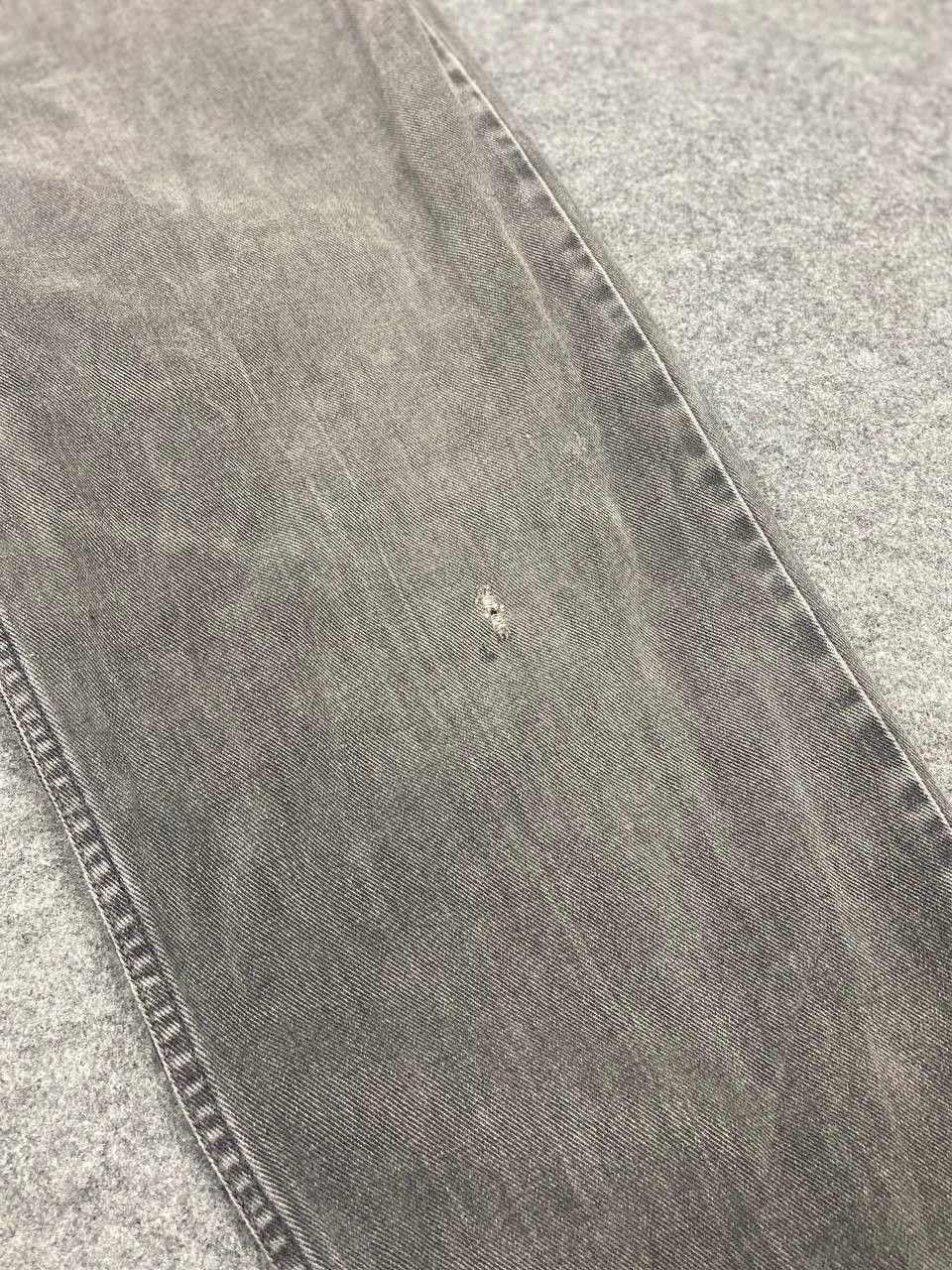 Levi's vintage levis 550 faded black relaxed fit distressed denim Size US 40 / EU 56 - 11 Thumbnail