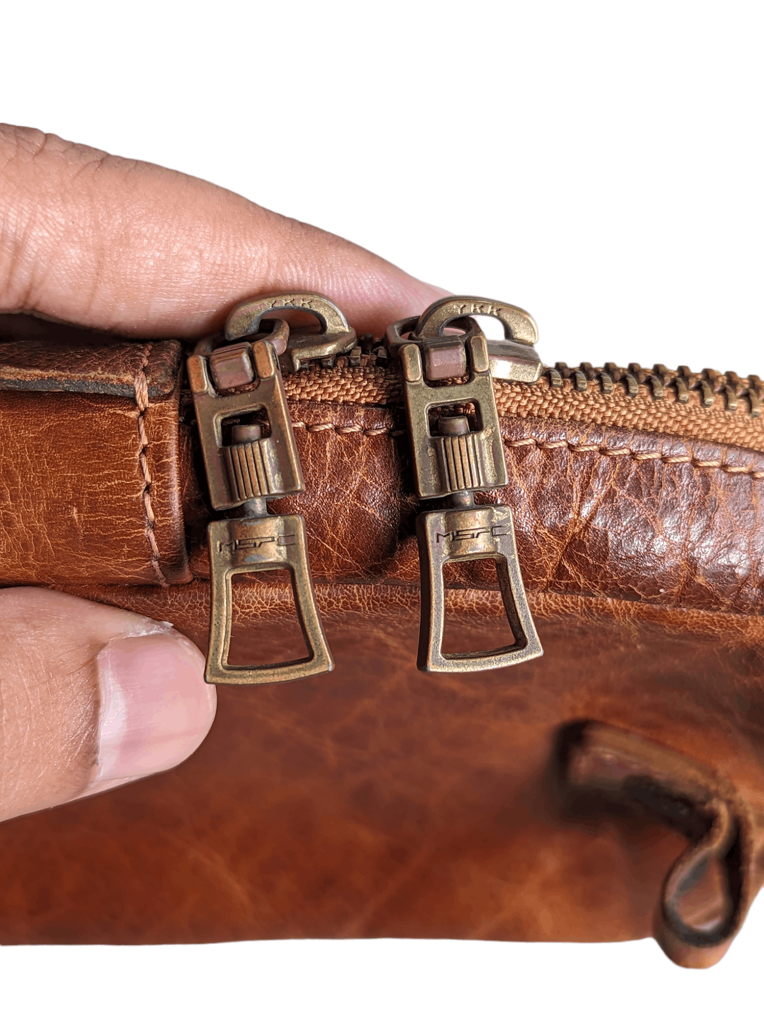 MasterPiece 🇯🇵 Leather Masterpiece Porter Hooked Tactical Bag Size ONE SIZE - 3 Thumbnail
