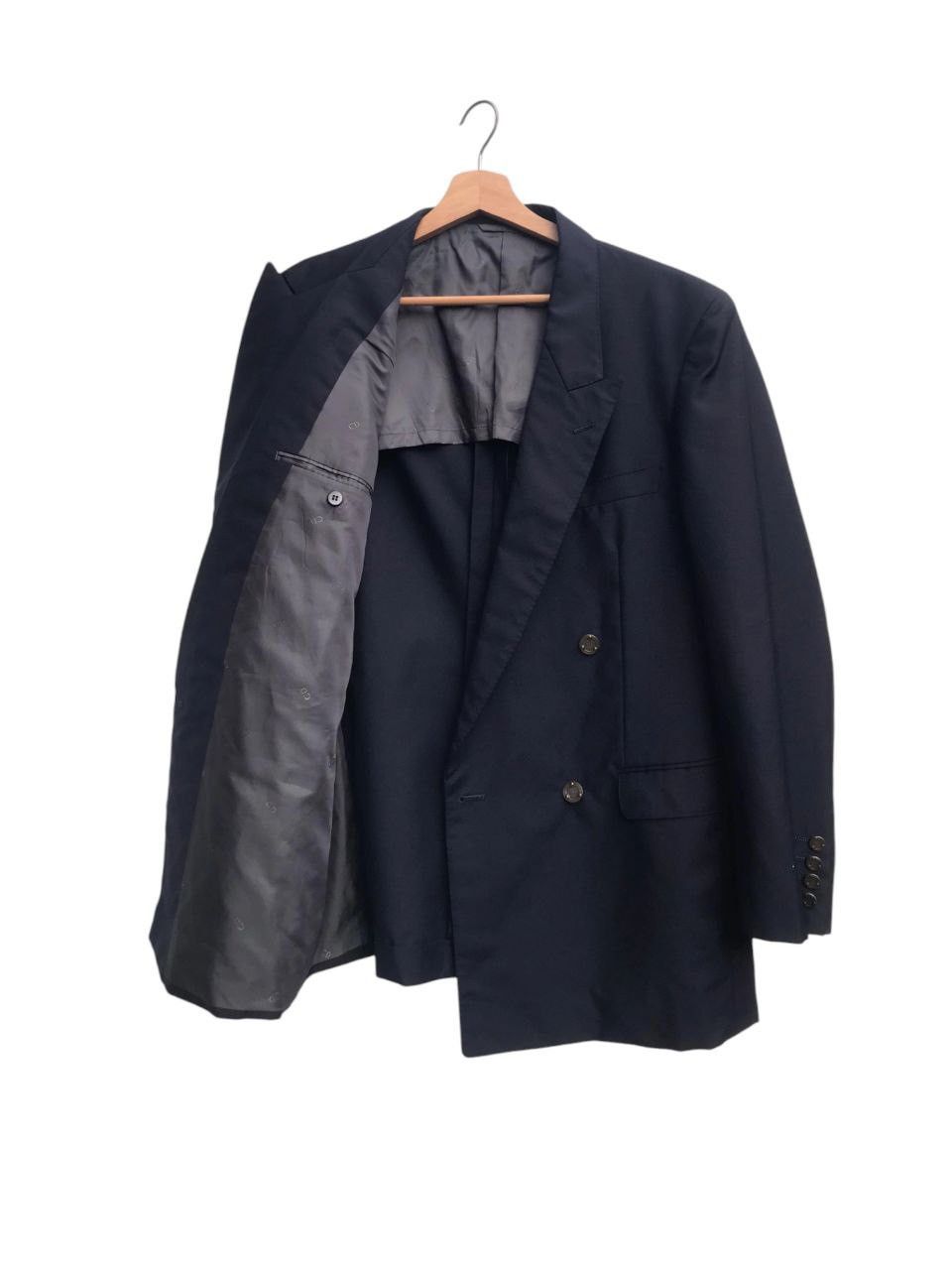 Christian Dior Monsieur Christian Dior Monsieur Double Breasted Wool Mohair Suit Size US M / EU 48-50 / 2 - 4 Thumbnail