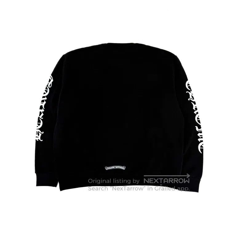 Chrome Hearts CHROME HEARTS Size M Black letter sweater Size US M / EU 48-50 / 2 - 2 Thumbnail