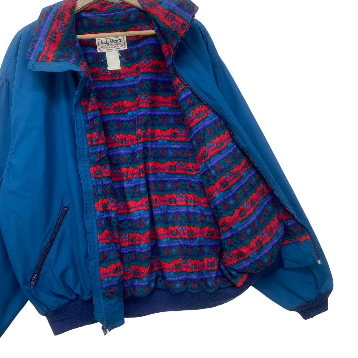 L.L. Bean × Vintage Vintage L.L. Bean Native Bomber Style Three-Season Jacket Size US L / EU 52-54 / 3 - 7 Thumbnail