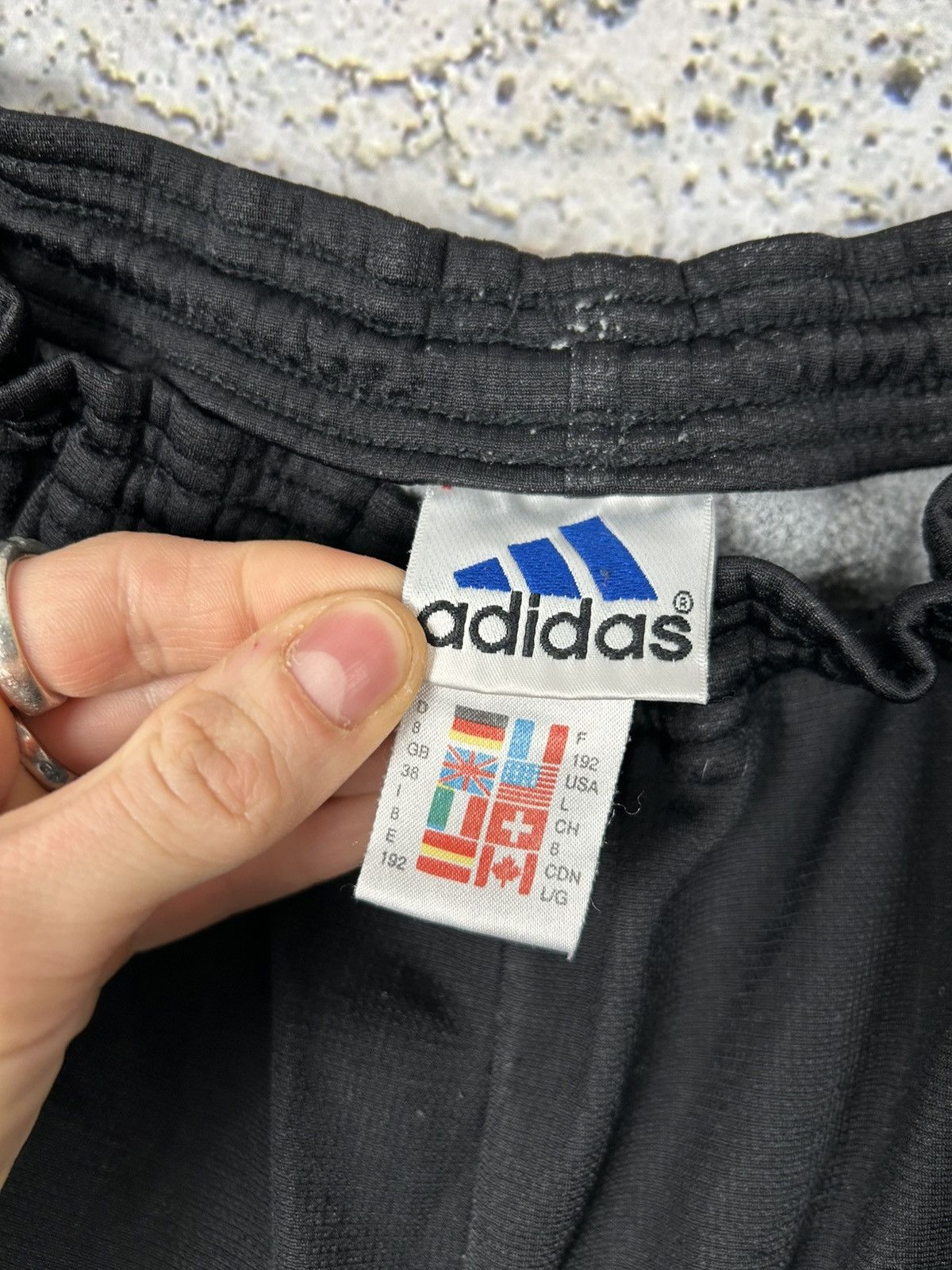 Adidas Vintage Adidas 90s Sweatpants Drill Rap Baggy Sport Hype Size US 34 / EU 50 - 6 Thumbnail