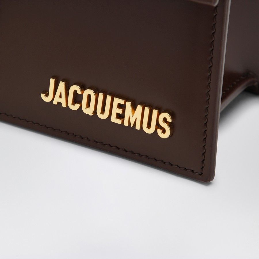 Jacquemus o1d2blof0824 Size: OS / Le Grand Bambino Bag in Dark Brown Size ONE SIZE - 5 Thumbnail