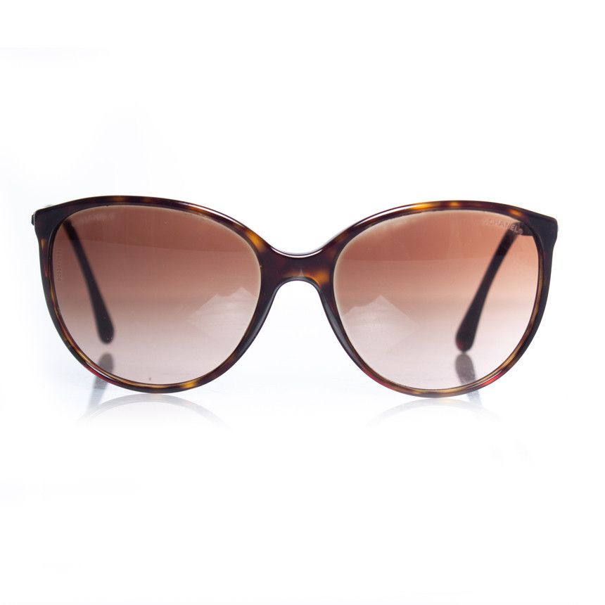 Chanel Chanel, Brown cat eye sunglasses Size ONE SIZE - 3 Thumbnail